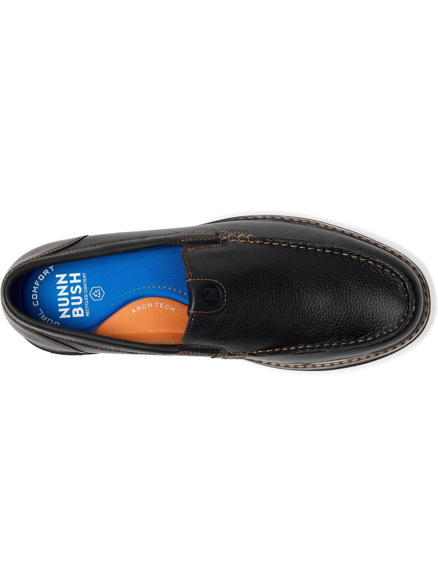 Лоферы Nunn Bush Owen II Moc Toe Venetian Loafer Lightweight and Comfortable Slip-On — 2
