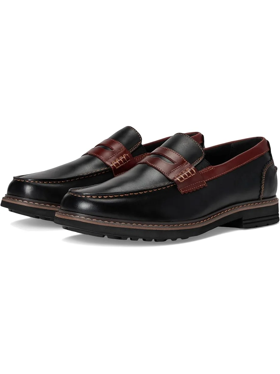 Лоферы Nunn Bush Odin II Moc Toe Penny Loafer Lightweight and Comfortable Slip-On — 1