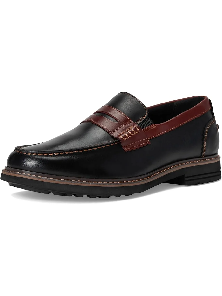 Лоферы Nunn Bush Odin II Moc Toe Penny Loafer Lightweight and Comfortable Slip-On — 7