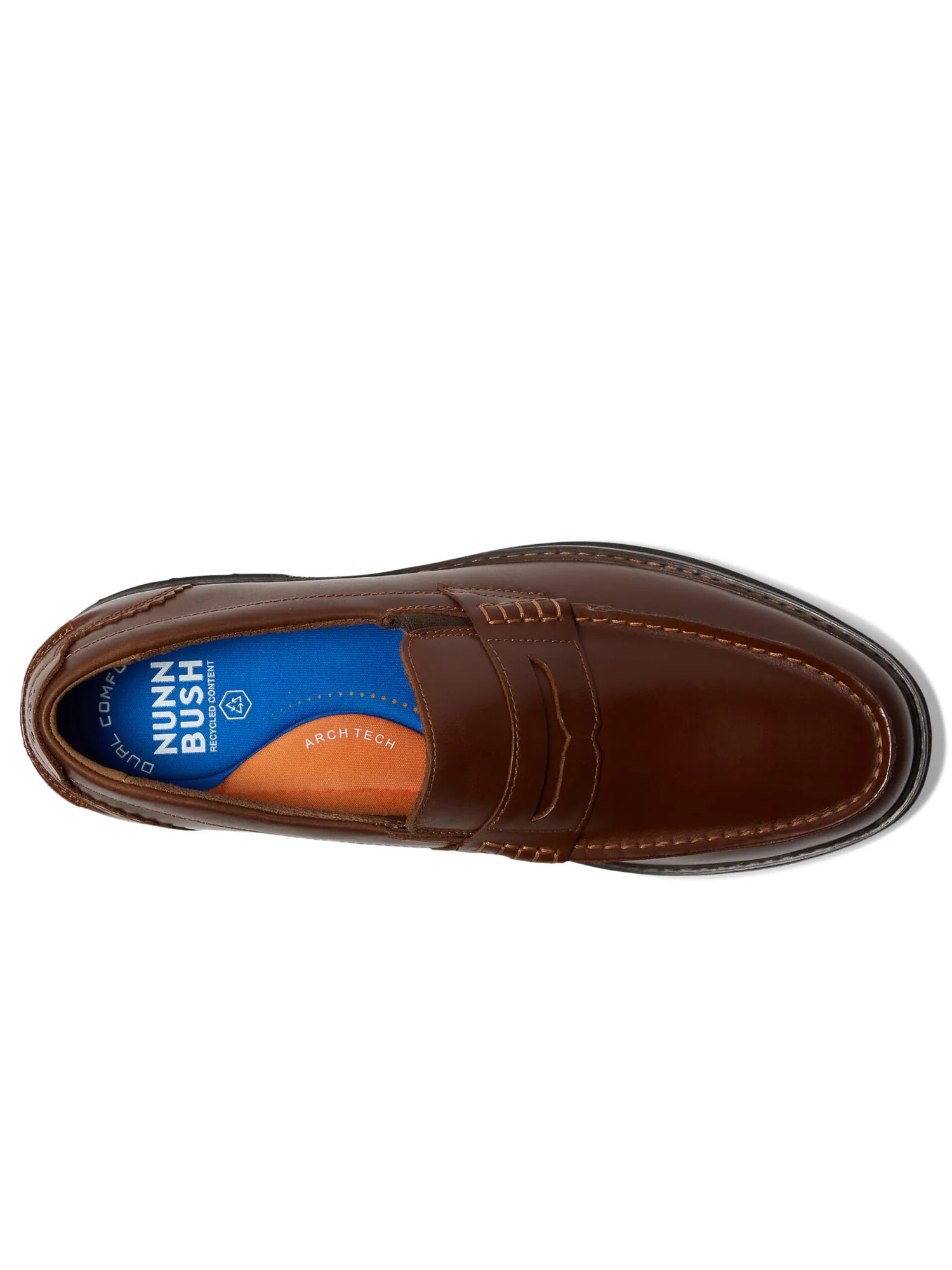 Лоферы Nunn Bush Odin II Moc Toe Penny Loafer Lightweight and Comfortable Slip-On — 2