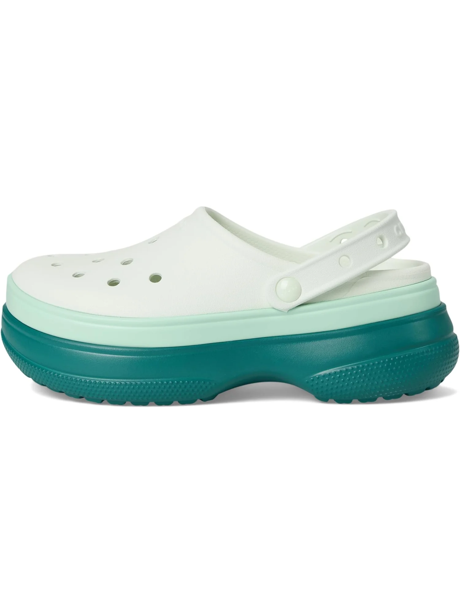 Сабо Crocs Unisex Classic Stacked Clogs Platform Platform, Hosta — 4
