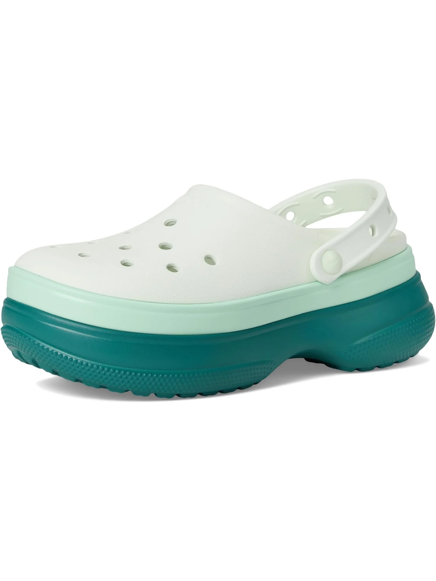 Сабо Crocs Unisex Classic Stacked Clogs Platform Platform, Hosta — 7