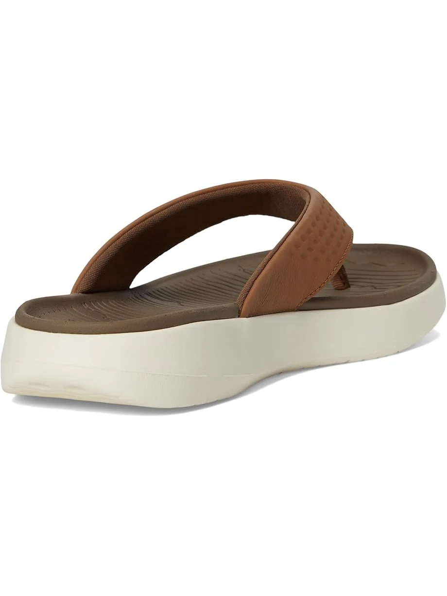 Сандалии Columbia Boatside Fish Flip, цвет Dark Truffle/Elk — 5