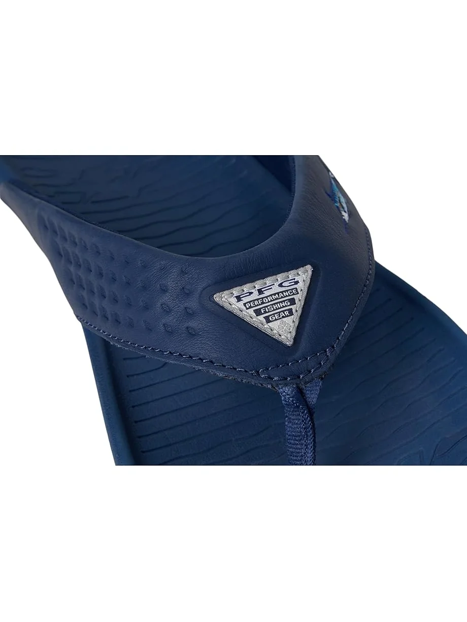 Мужские сандалии Columbia Boatside Fish Flip, Carbon/Chalk — 6