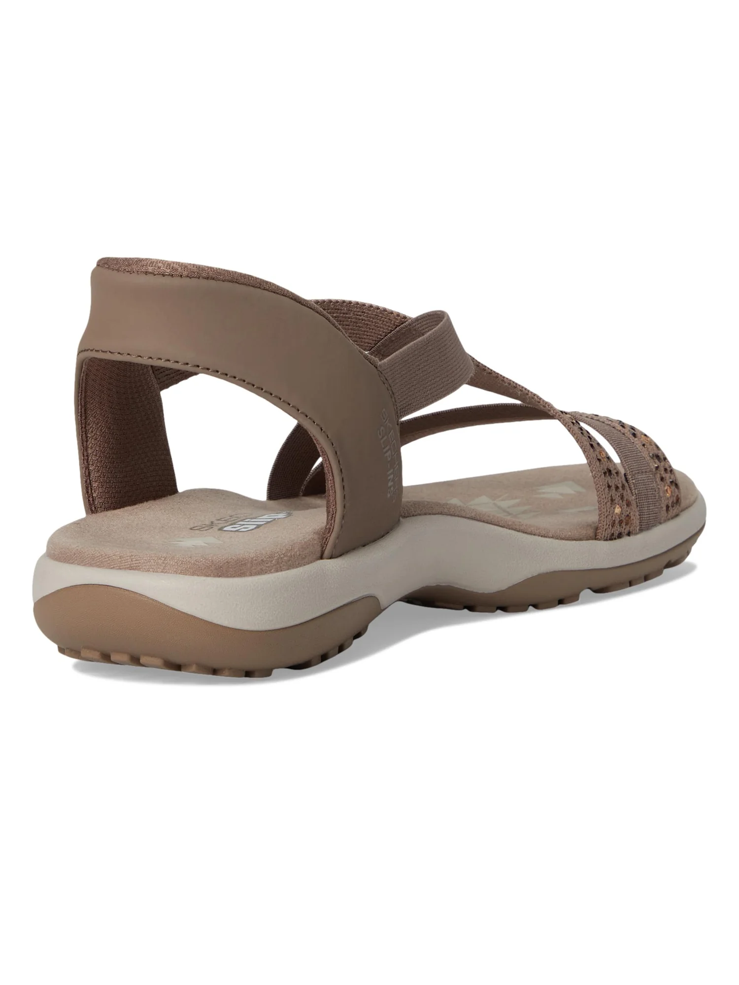 Сандалии SKECHERS Reggae Slim - Summer Sparkle — изображение 5 из 7, коричневый