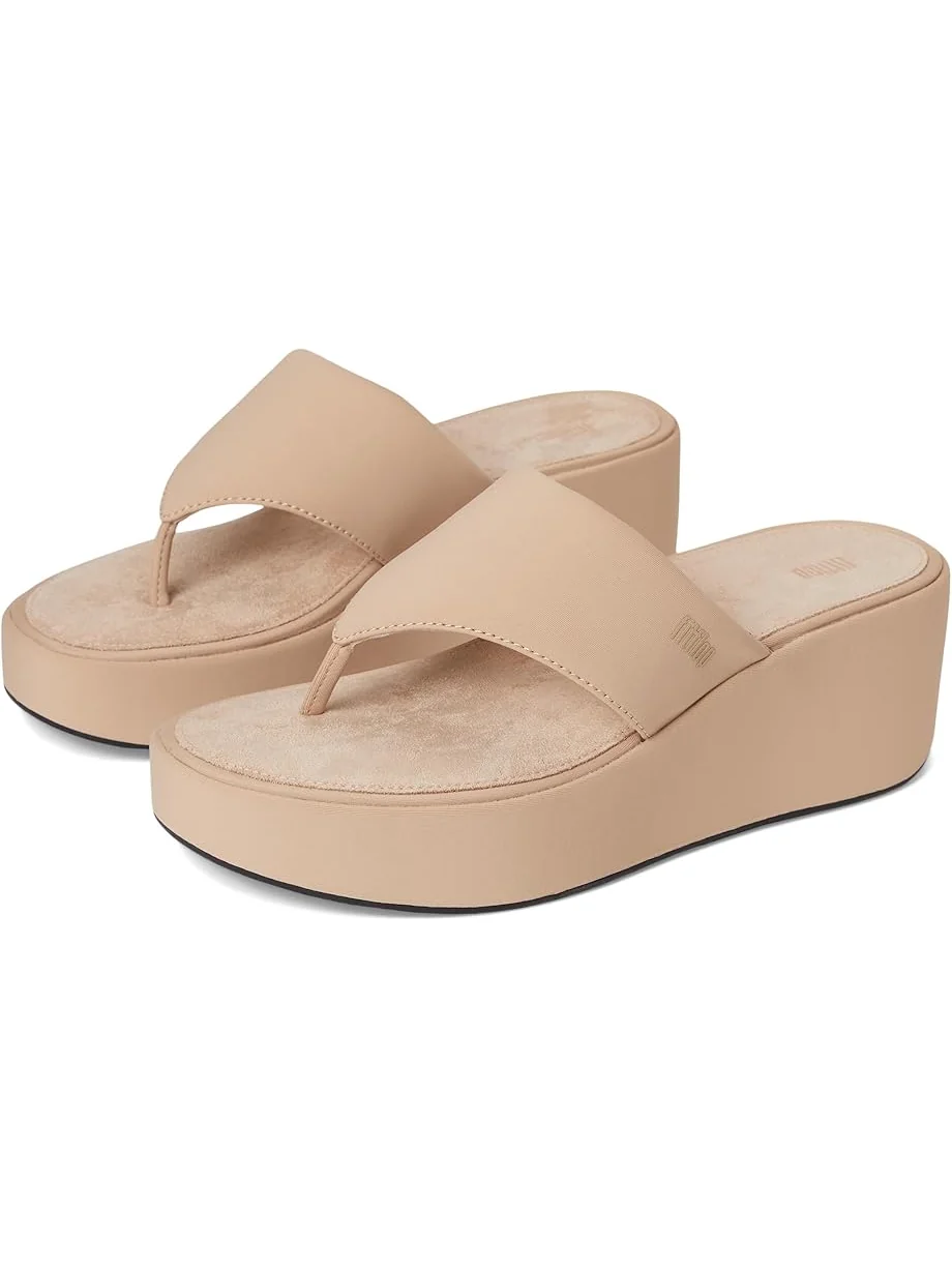 Туфли FitFlop Platfforms Wedge Toe-Post Sandals — 1