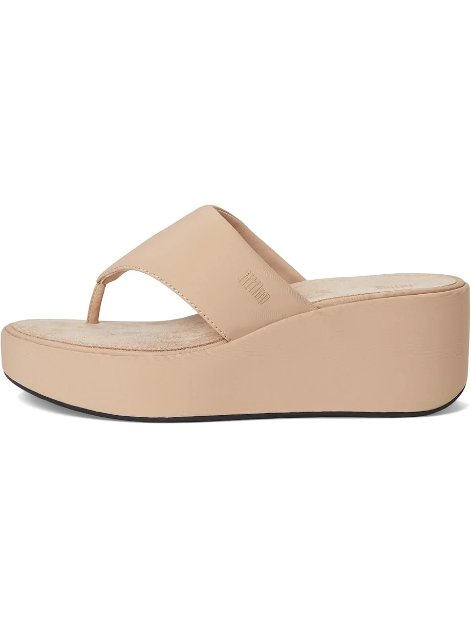 Туфли FitFlop Platfforms Wedge Toe-Post Sandals — 4
