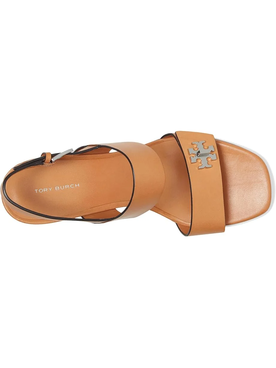 Туфли Tory Burch T Lock Heel Sandals 55mm — 2