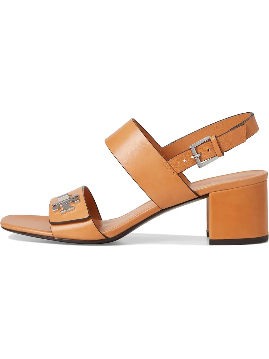 Туфли Tory Burch T Lock Heel Sandals 55mm — 4