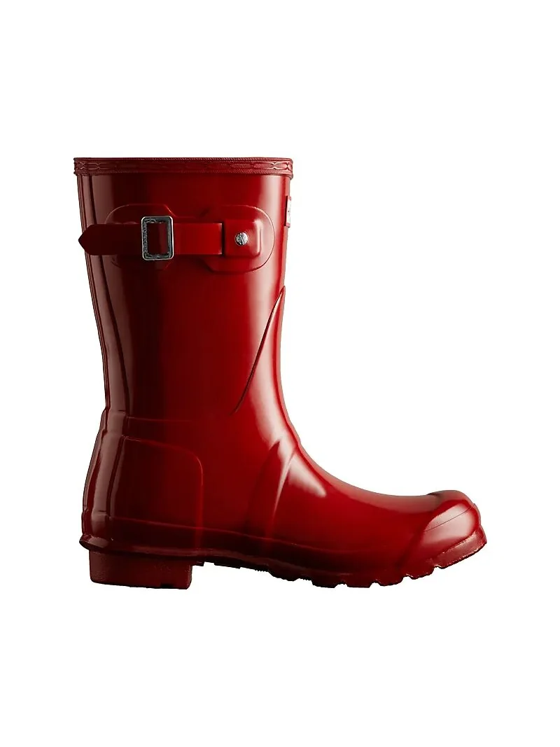 Сапоги резиновые женские HUNTER Original Short Gloss Rain — 1