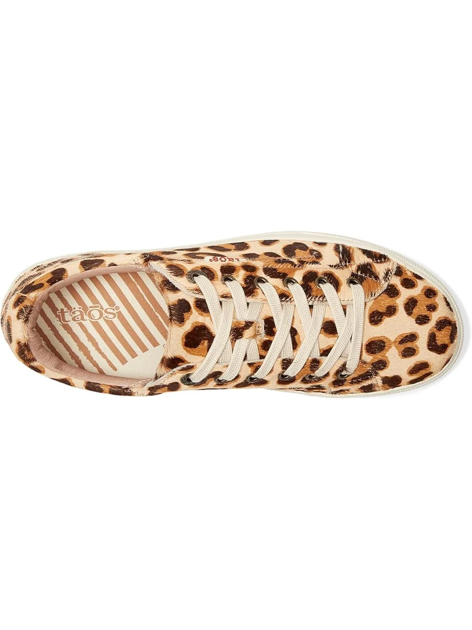 Женские кроссовки Taos Footwear Plim Soul Lux, Leopard Pony Hair — 2