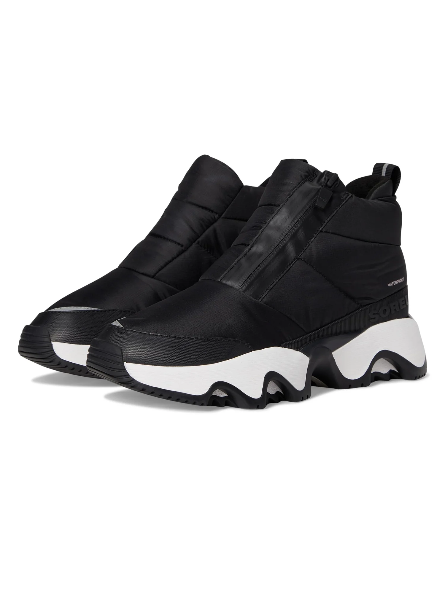 Ботинки женские SOREL Kinetic Impact Puffy Zip водонепроницаемые из нейлона — 1