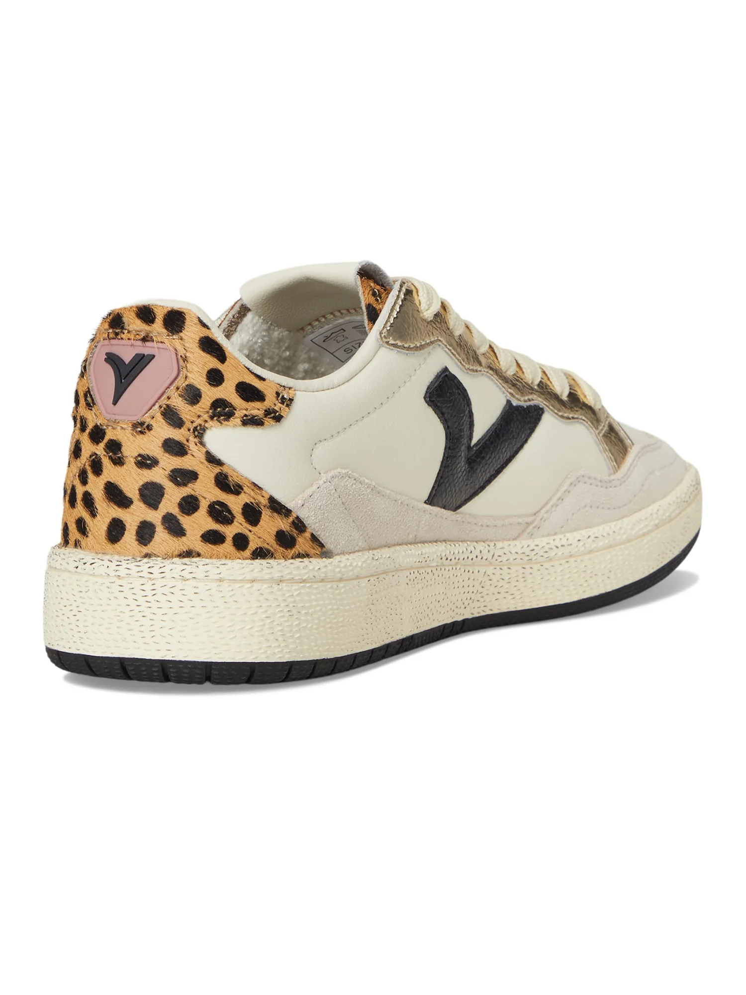 Кроссовки victoria Smash Leather Metallic And Animal — 5