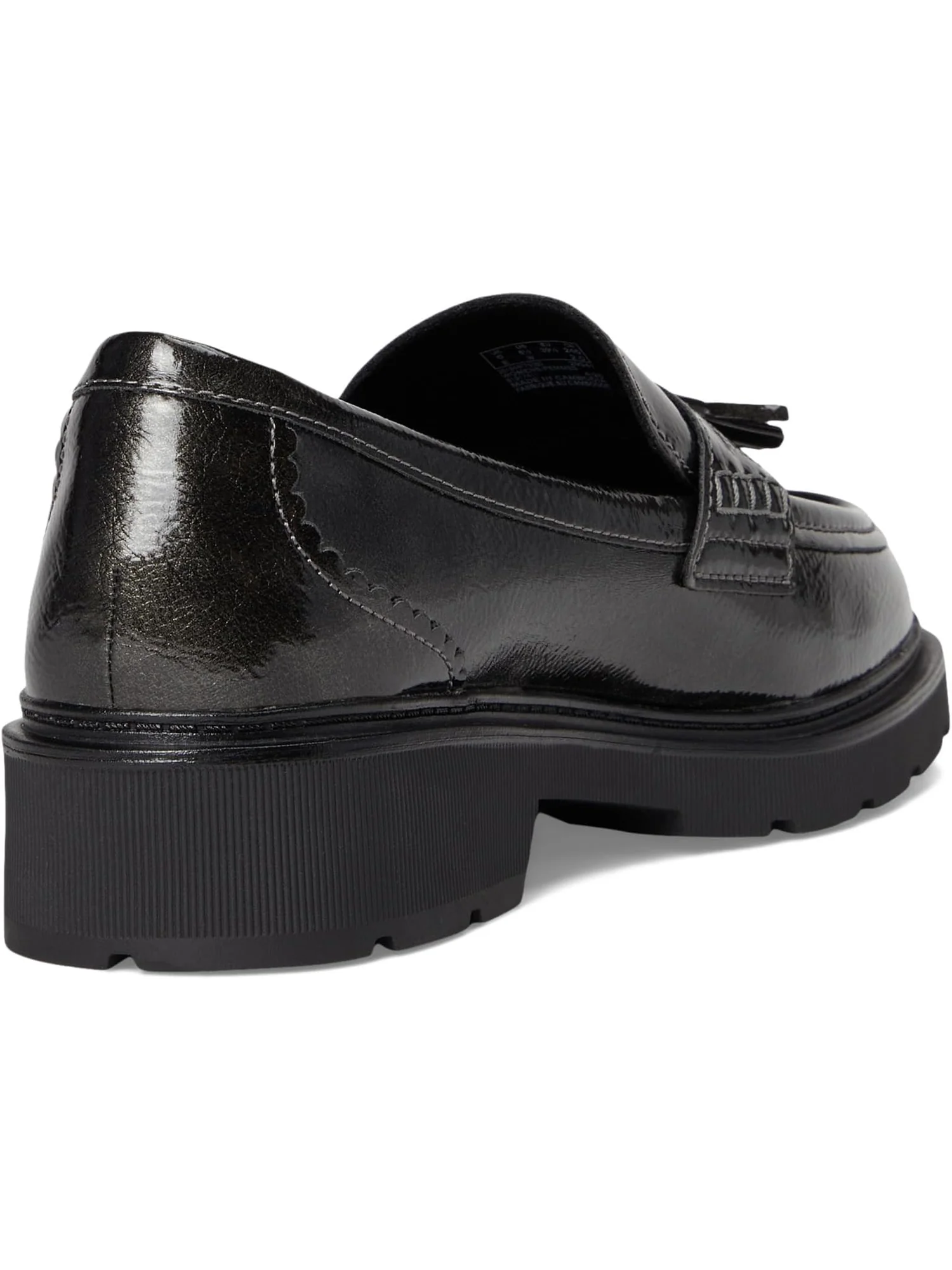 Лоферы Clarks Women's Lauryl Tassel, Gun Metal Synthetic — 5