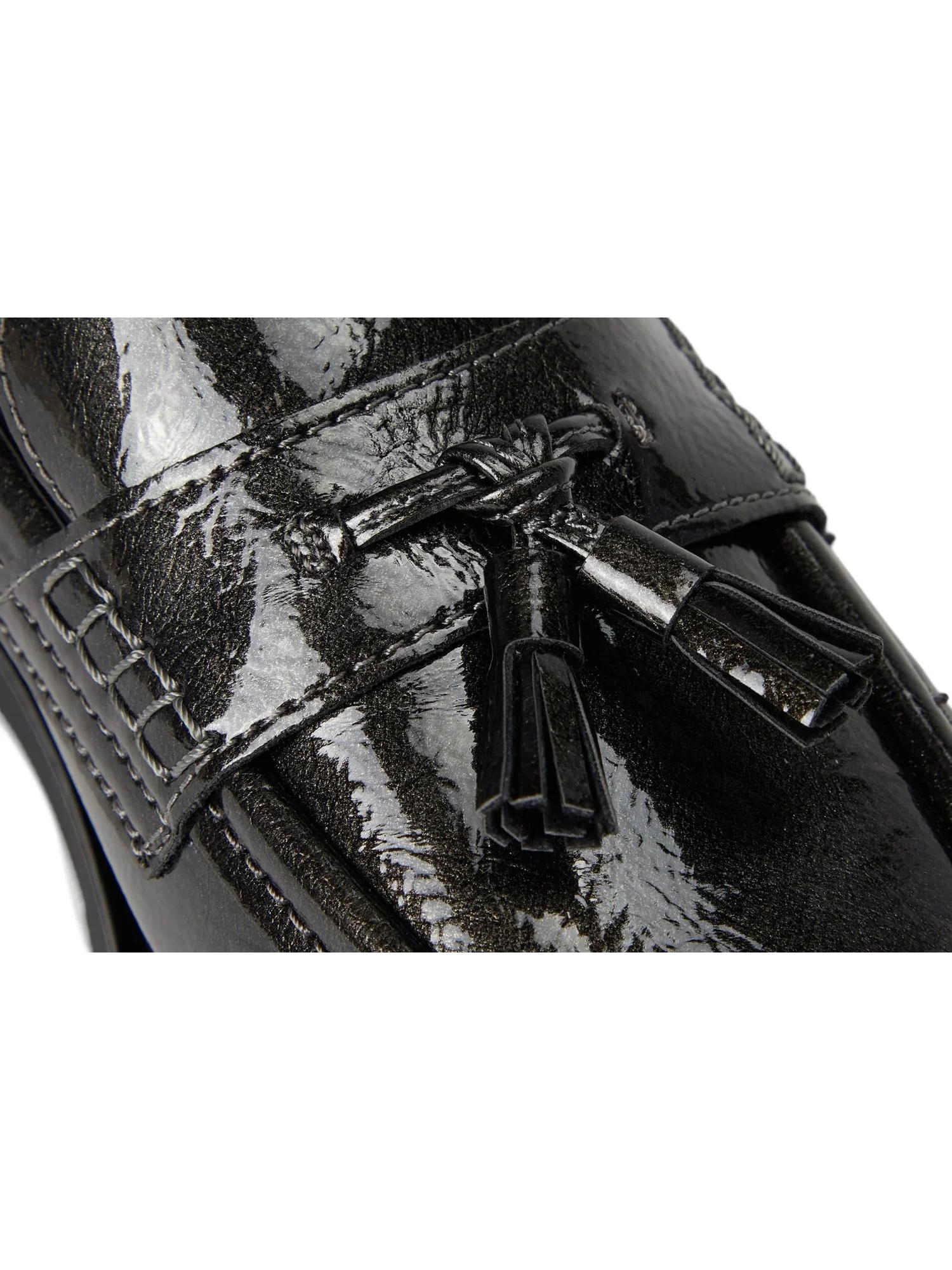 Лоферы Clarks Women's Lauryl Tassel, Gun Metal Synthetic — 6