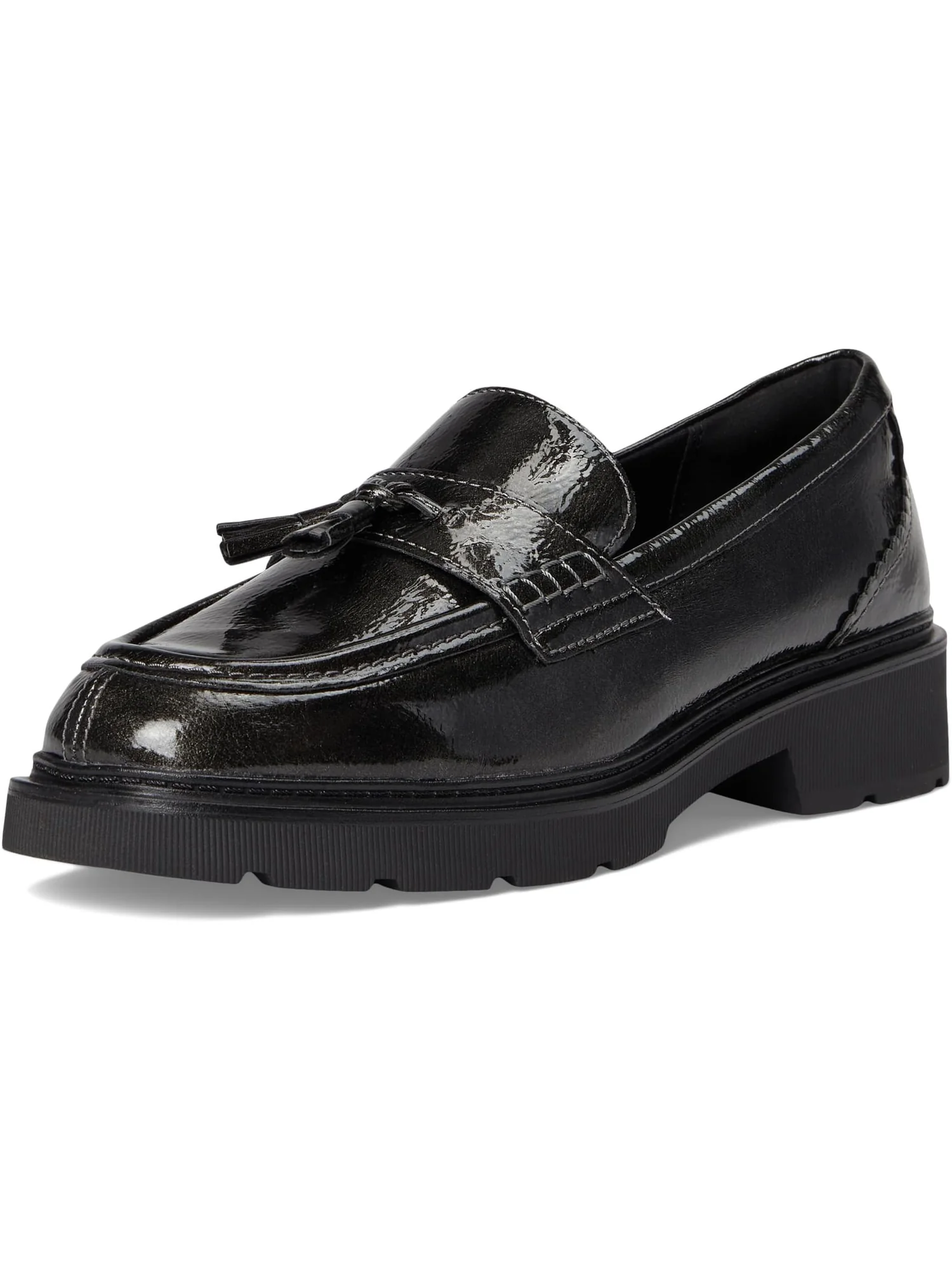 Лоферы Clarks Women's Lauryl Tassel, Gun Metal Synthetic — 7