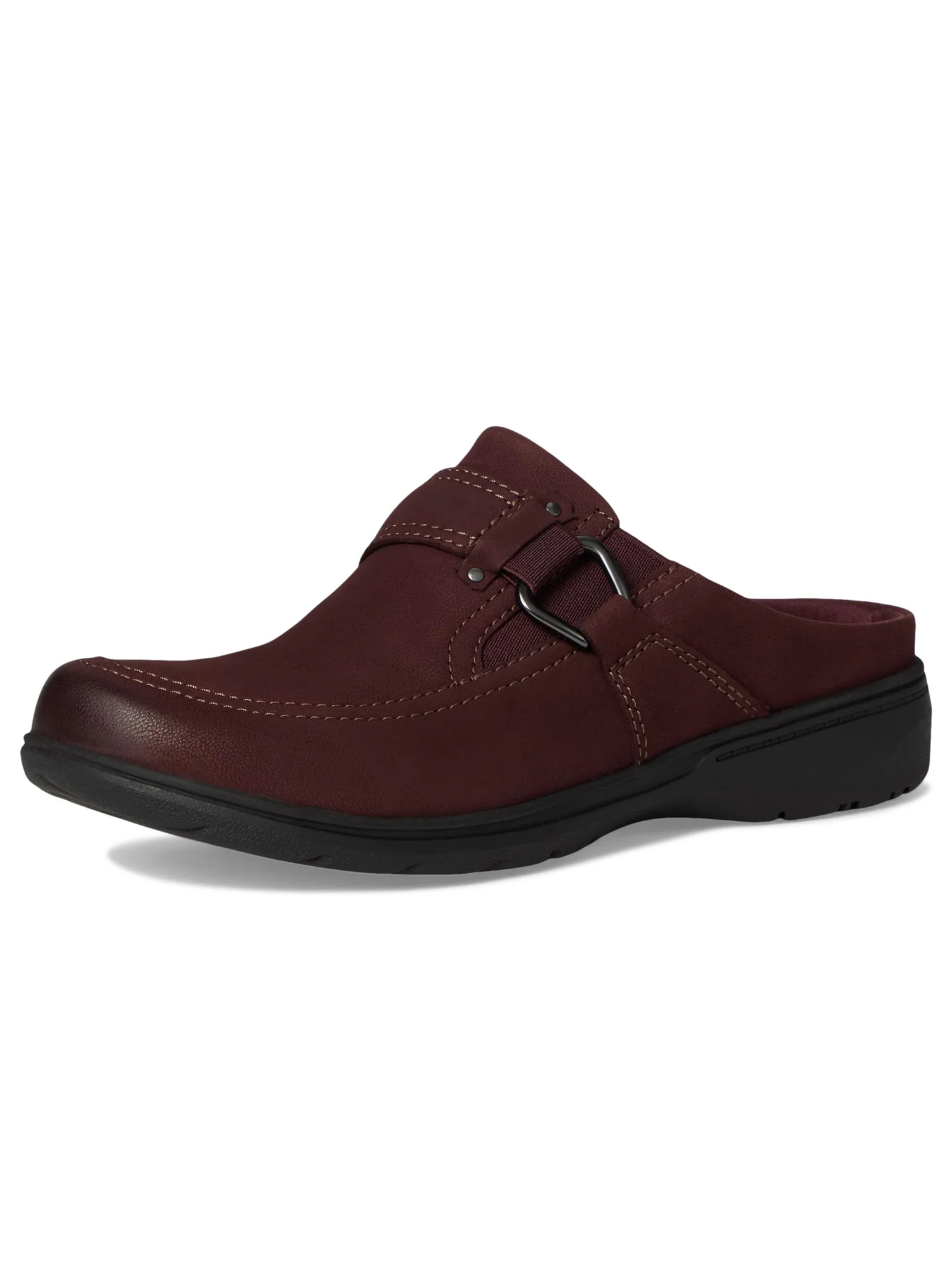 Сабо Clarks Carleigh Viola, цвет Merlot Nubuck — 13