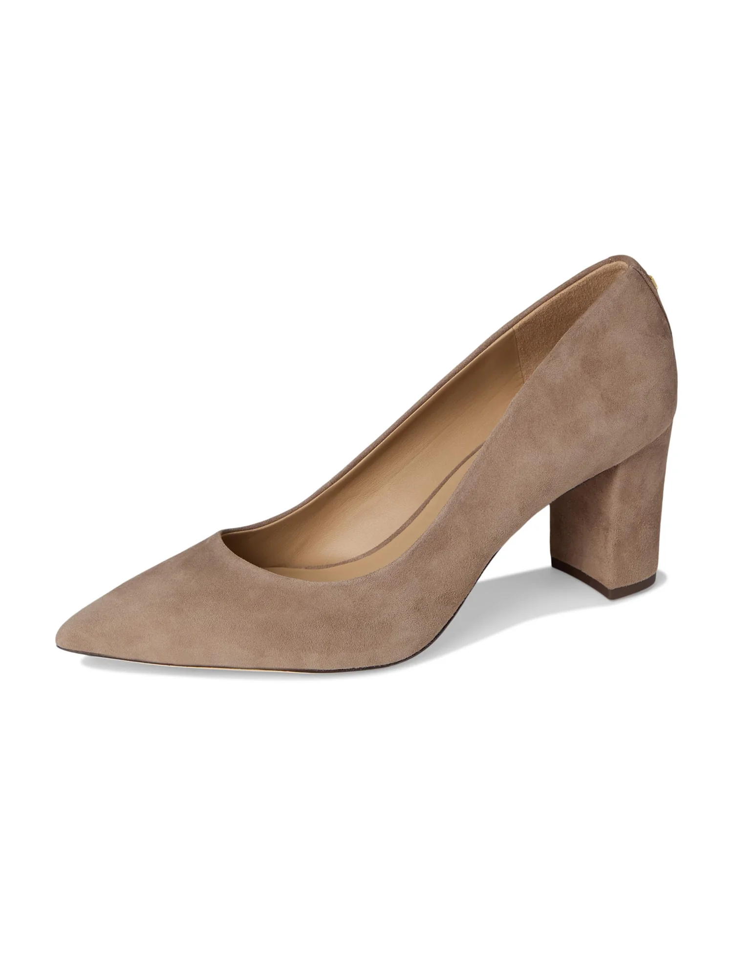Туфли Lauren Ralph Lauren Lanette Suede Block-Heel Pumps — 7