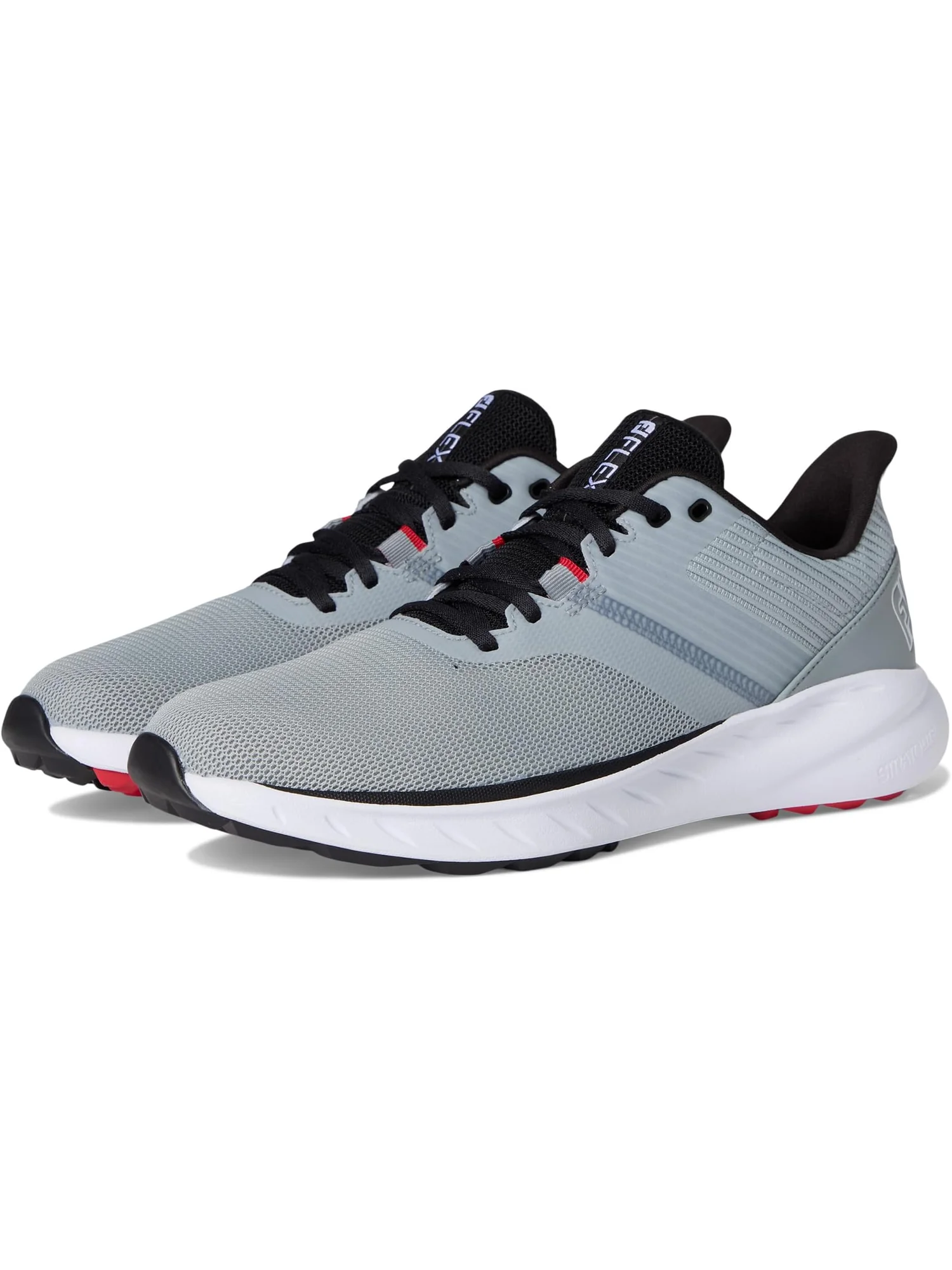 Кроссовки FootJoy FJ Flex, цвет Smoke/Shadow/Scarlet — 1