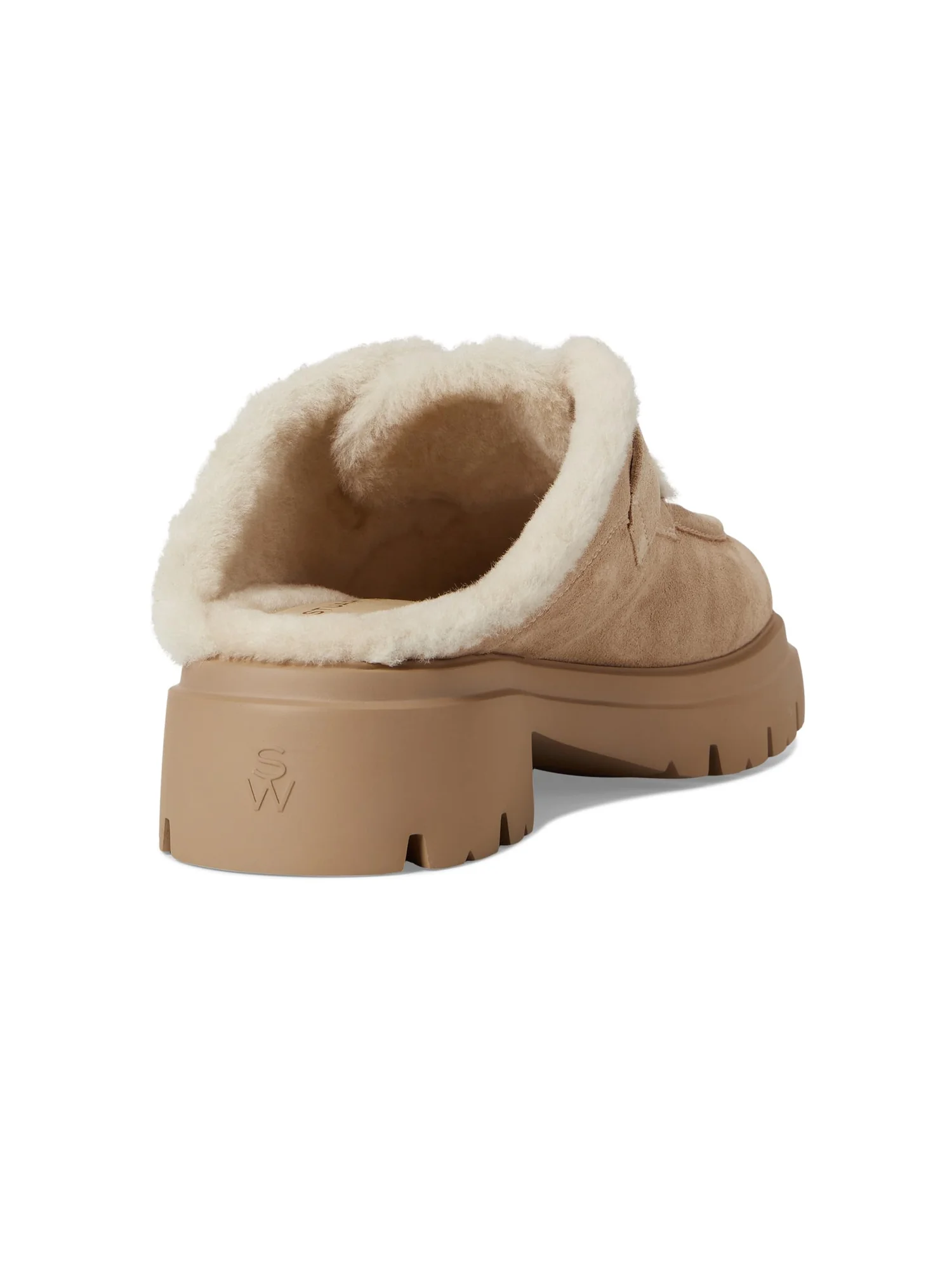 Балетки Stuart Weitzman Benni Shearling Mule — 5