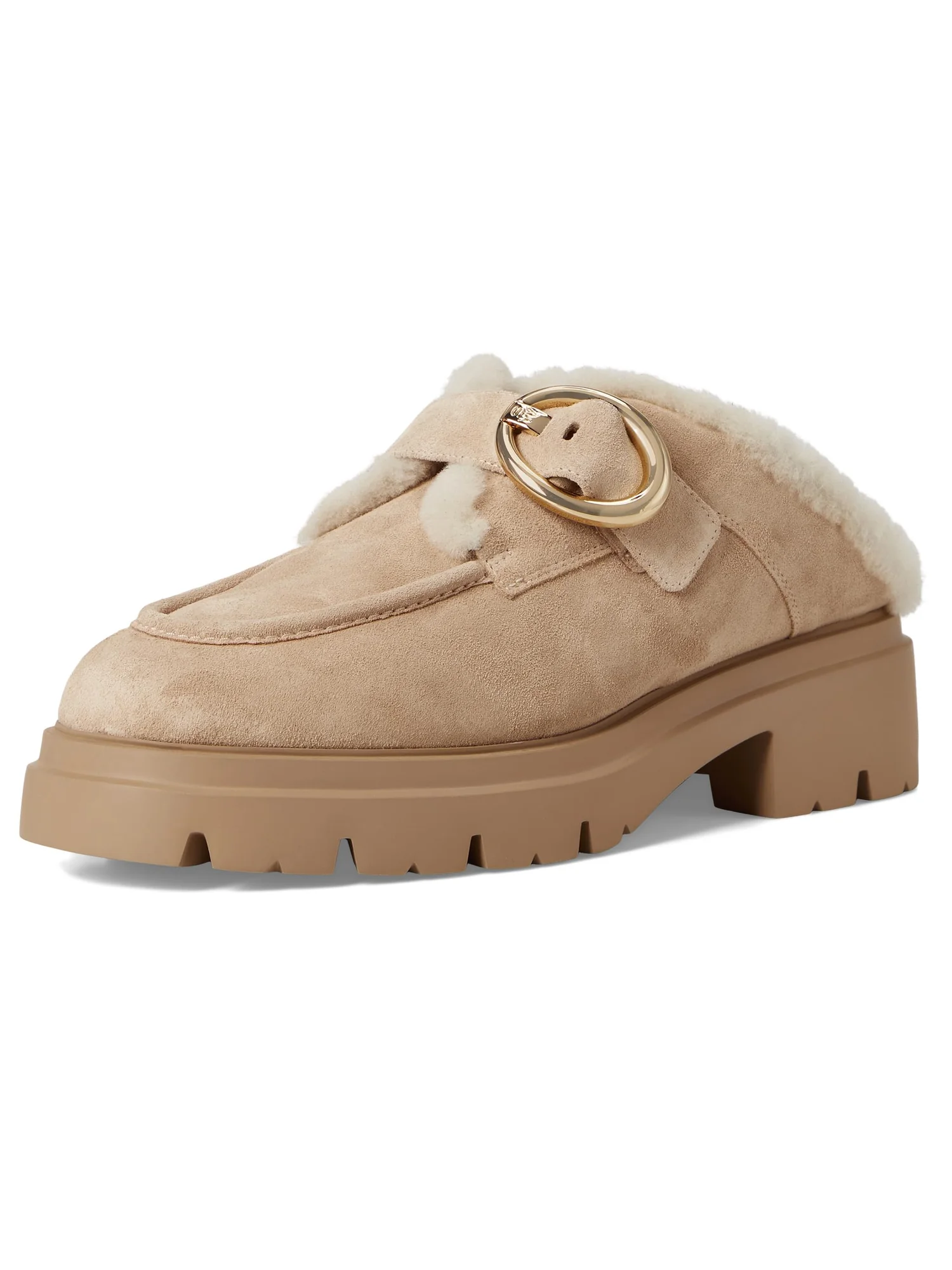 Балетки Stuart Weitzman Benni Shearling Mule — 7