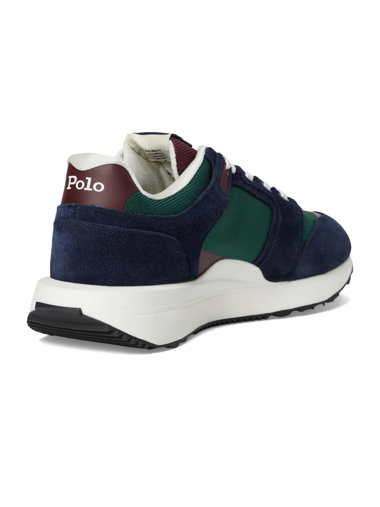 Кроссовки Polo Ralph Lauren Train 89 Suede & Oxford Sneakers, цвет Collegiate Color-Block — 5