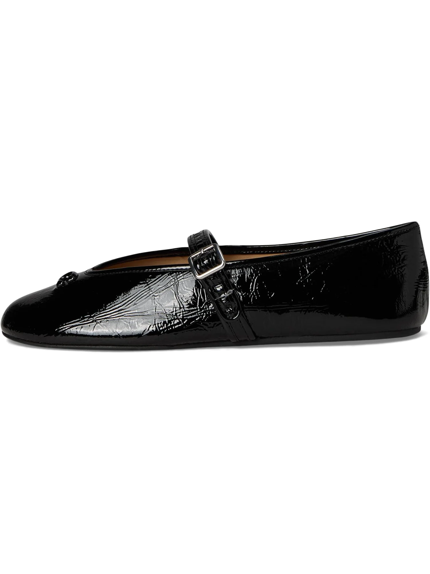 Балетки COACH Sculpted C Crinkle Patent Leather Soft Mary Jane — 4