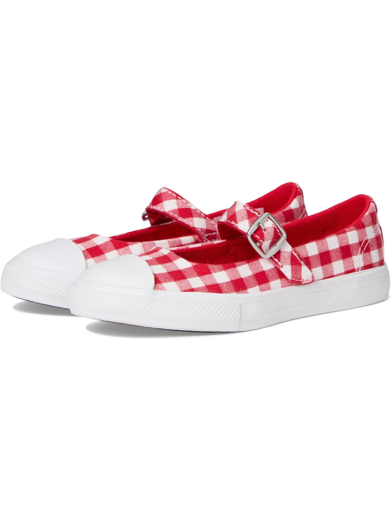 Балетки Converse Kids Chuck Taylor All Star Dainty Mary Jane Checkered Easy On — белый