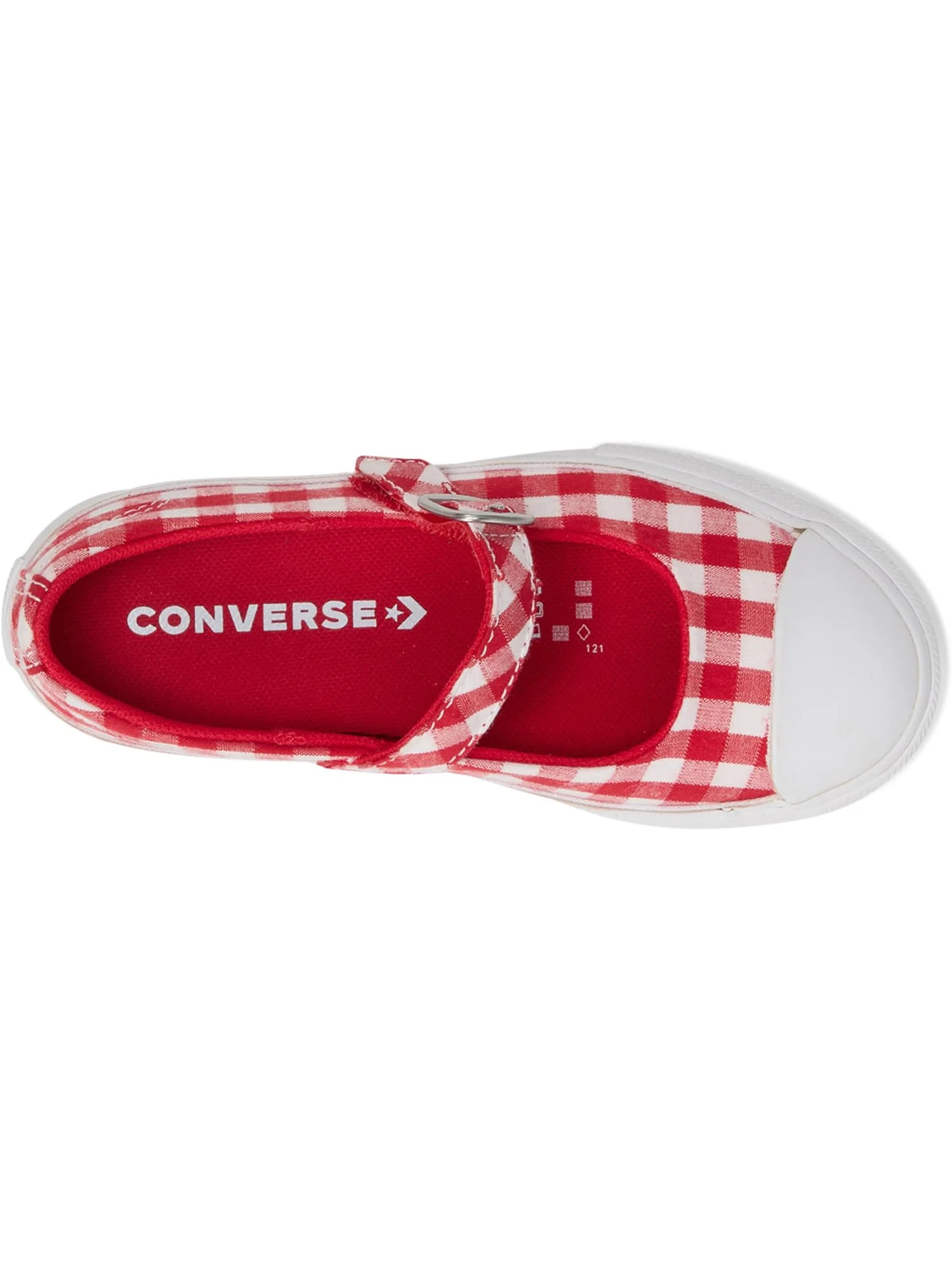 Балетки Converse Kids Chuck Taylor All Star Dainty Mary Jane Checkered Easy On — 2