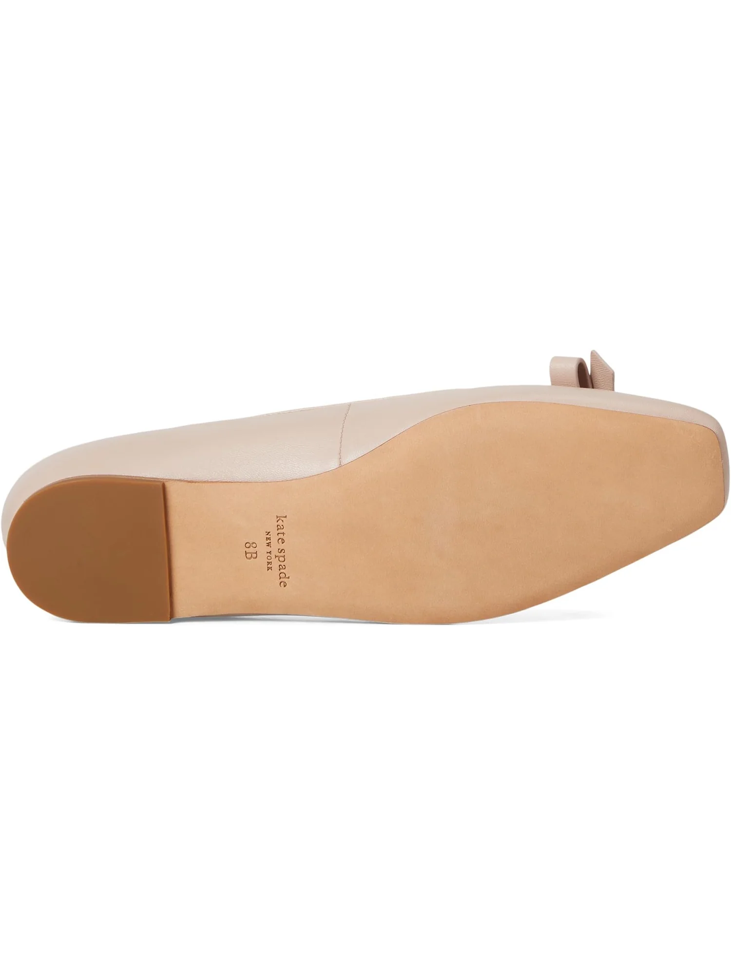 Балетки Kate Spade New York Deco Bow Smooth Leather Flat — 3