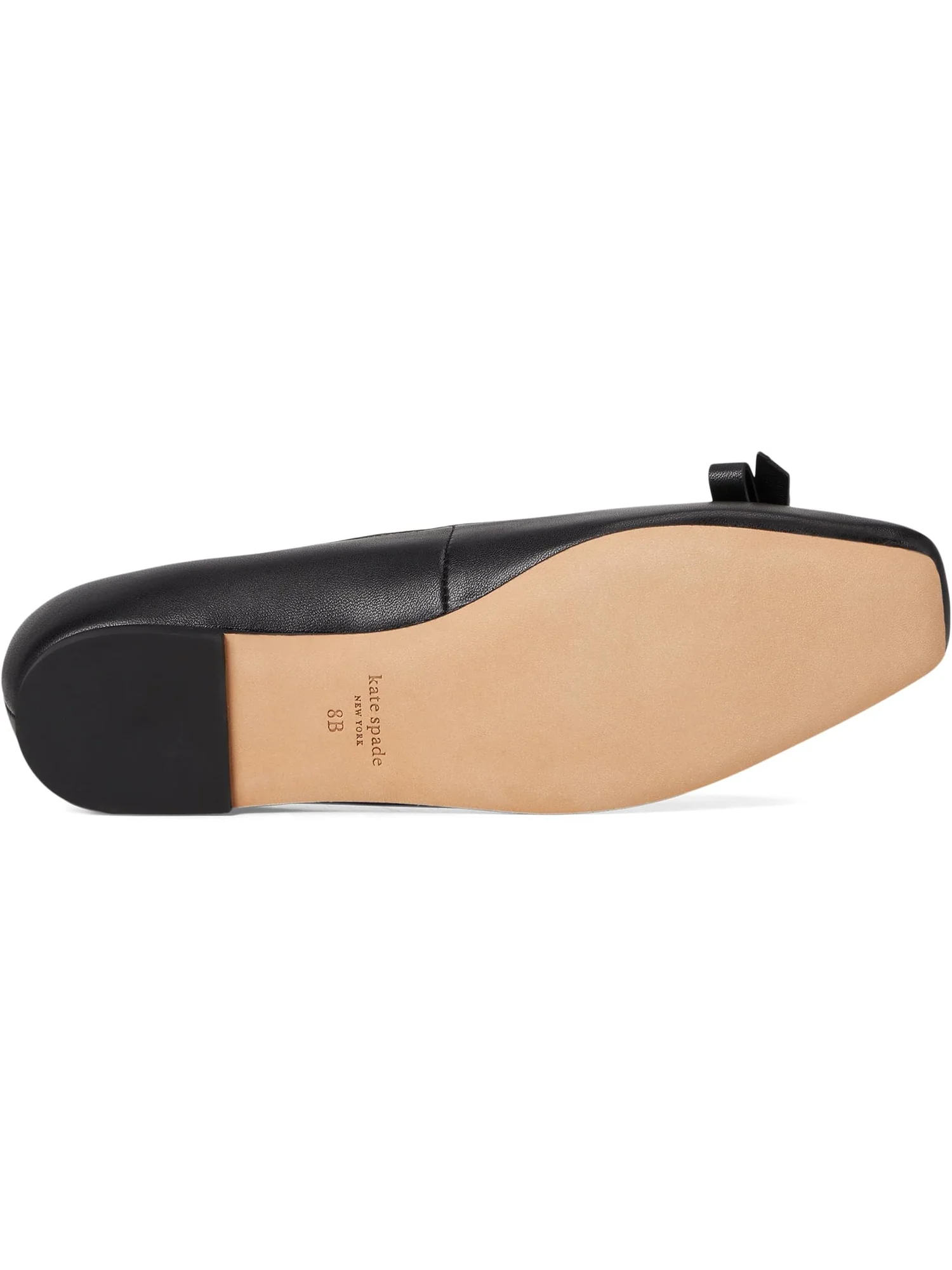 Балетки Kate Spade New York Women's Deco Bow Smooth Leather Flat — 3