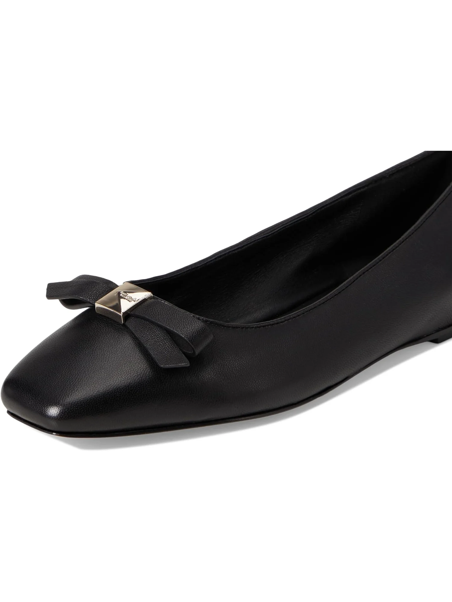 Балетки Kate Spade New York Women's Deco Bow Smooth Leather Flat — 6