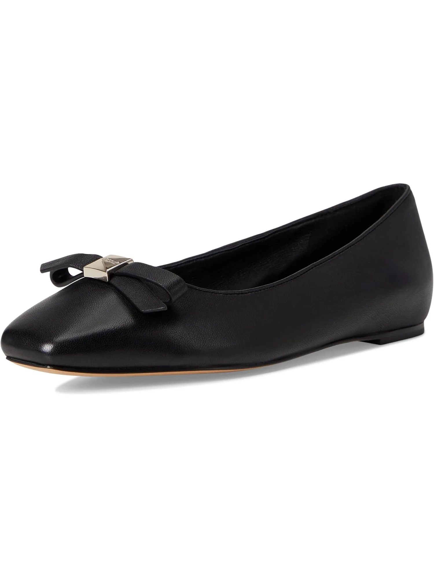 Балетки Kate Spade New York Women's Deco Bow Smooth Leather Flat — 7