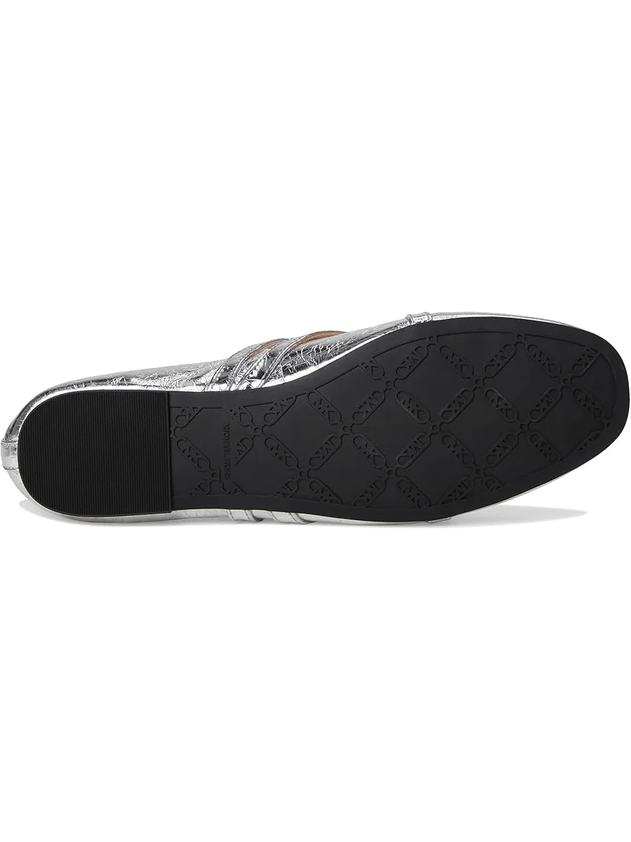 Балетки MICHAEL Michael Kors Indy Flex Ballet — изображение 3 из 7, серебряный