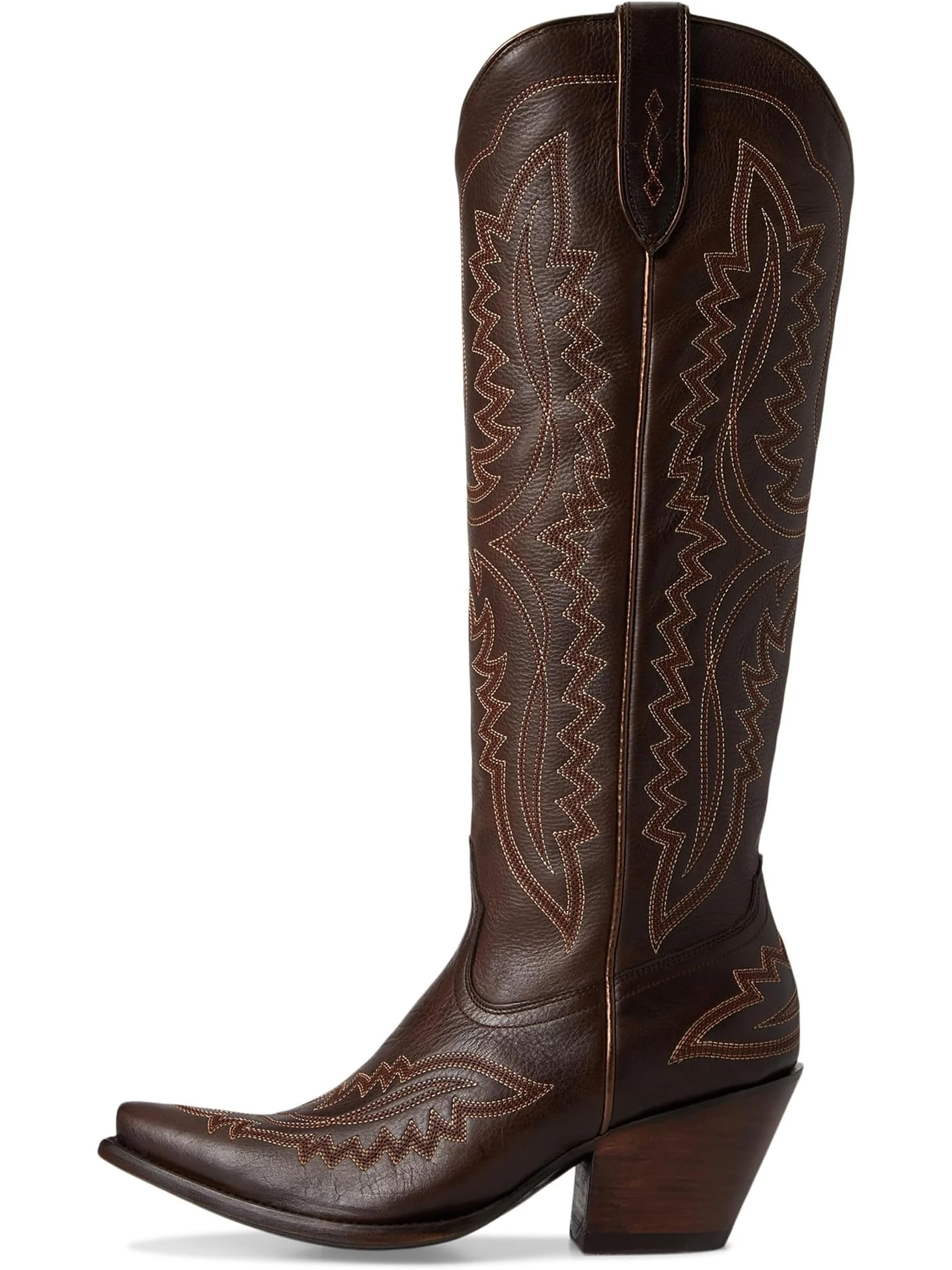 Женские ковбойские сапоги Ariat Casanova кожаные с узором — 4