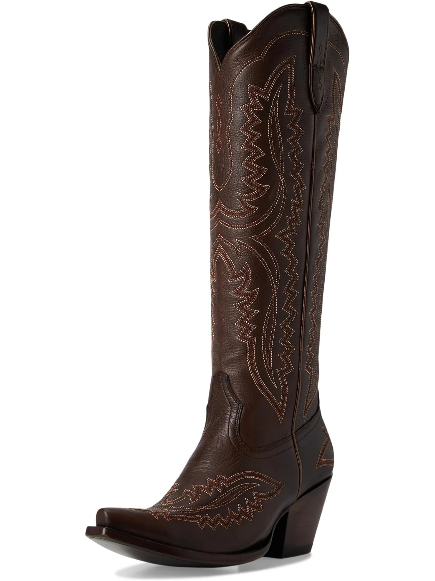 Женские ковбойские сапоги Ariat Casanova кожаные с узором — 7
