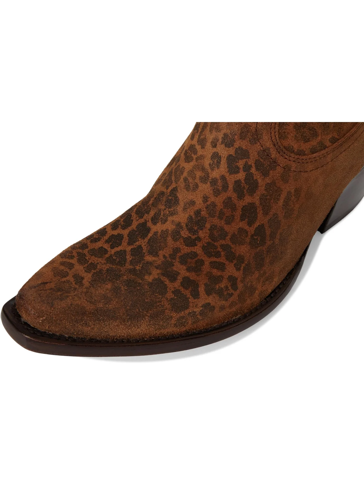 Женские ковбойские сапоги Ariat Casanova кожаные с леопардовым принтом — 2