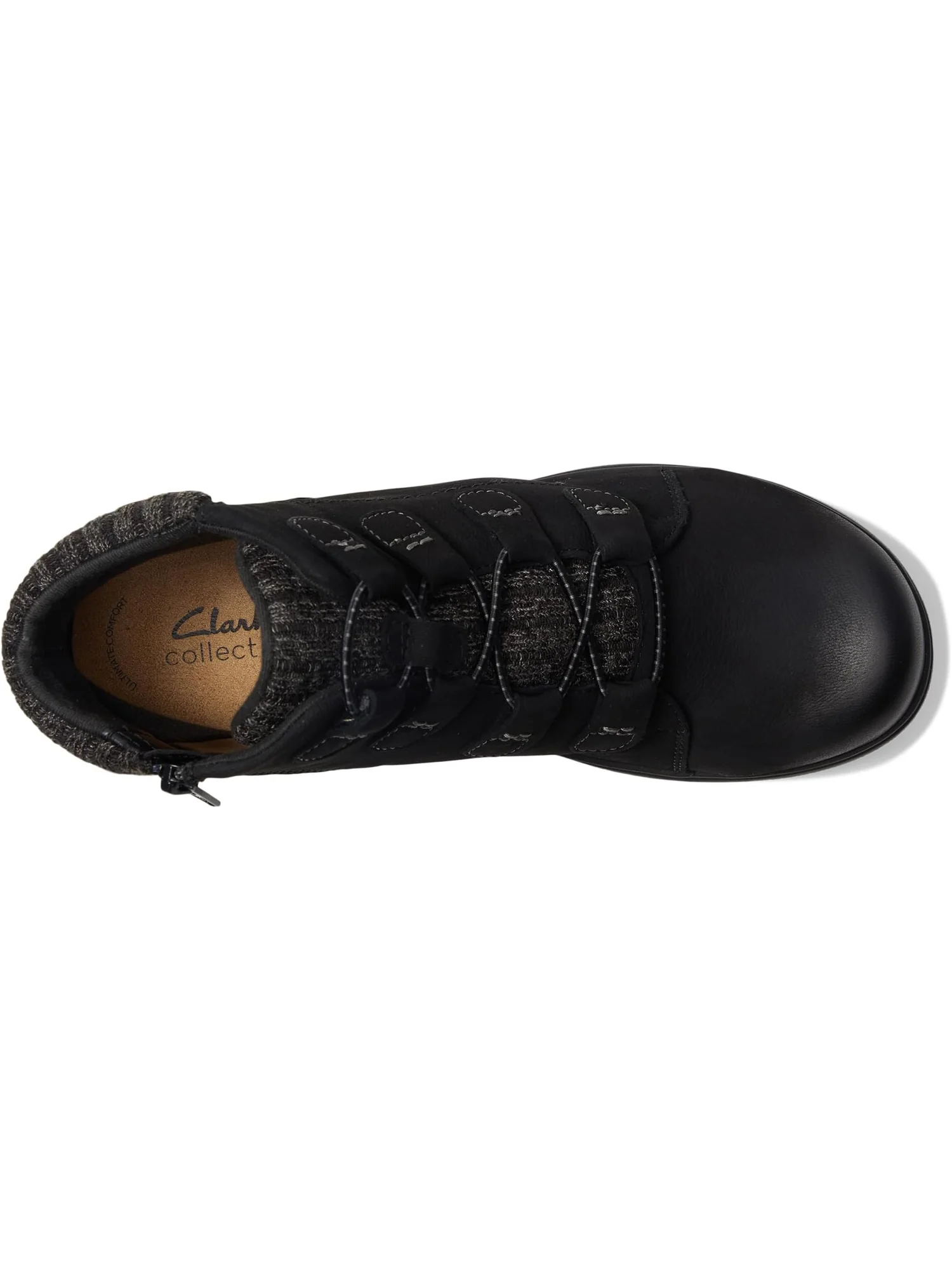 Ботинки женские Clarks Carleigh Jade из нубука комбинированные — 2