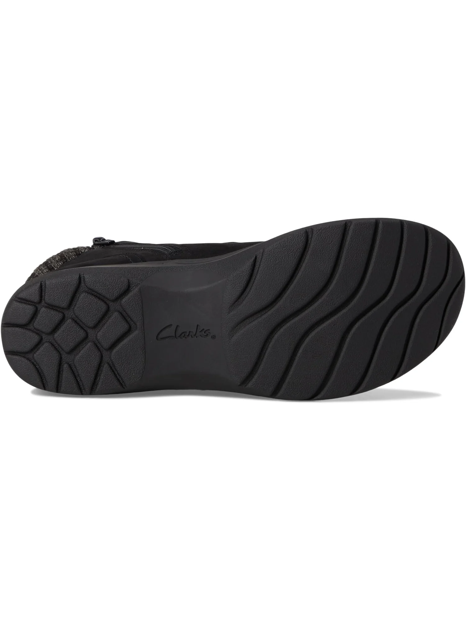 Ботинки женские Clarks Carleigh Jade из нубука комбинированные — 3