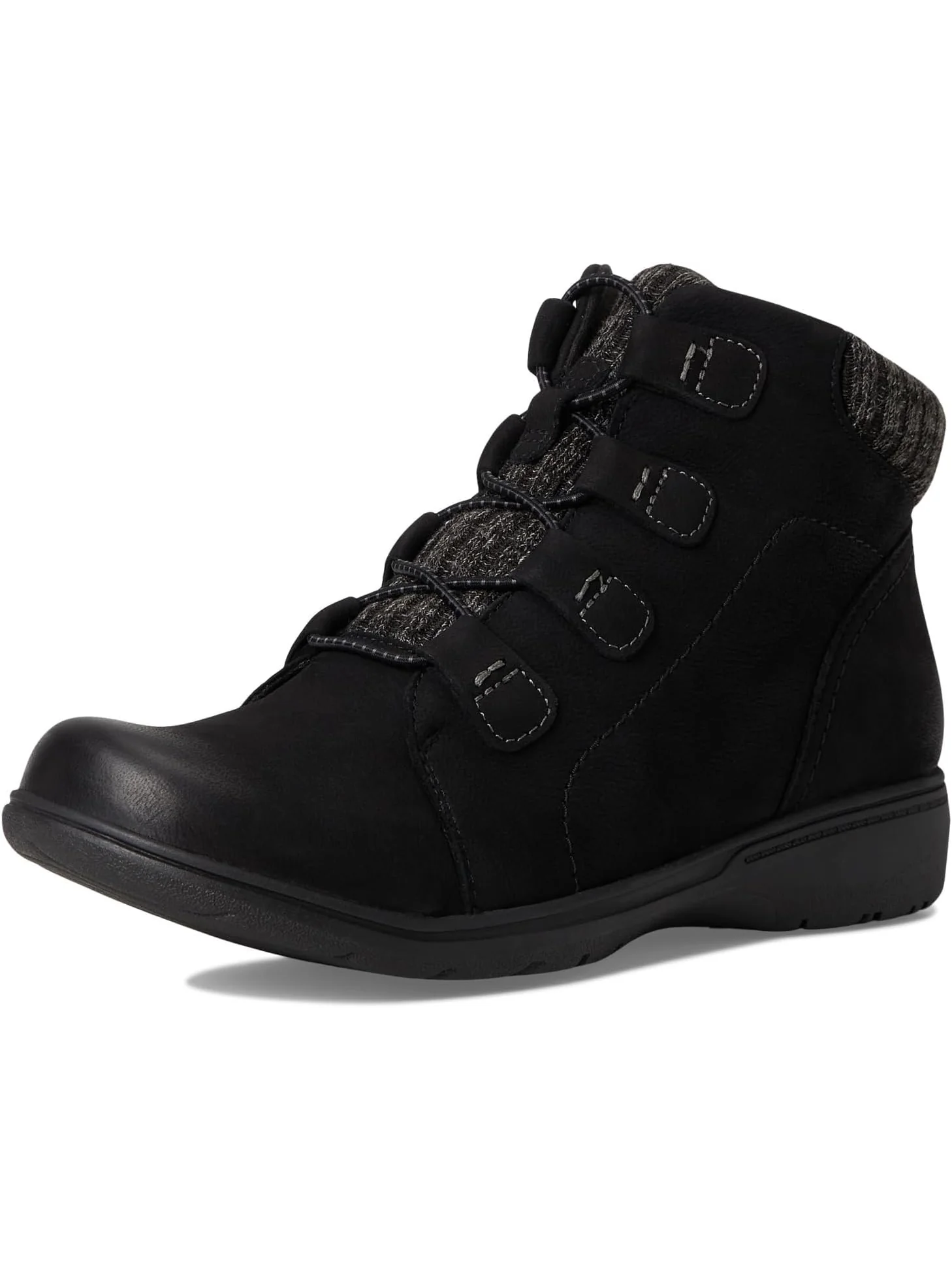 Ботинки женские Clarks Carleigh Jade из нубука комбинированные — 7