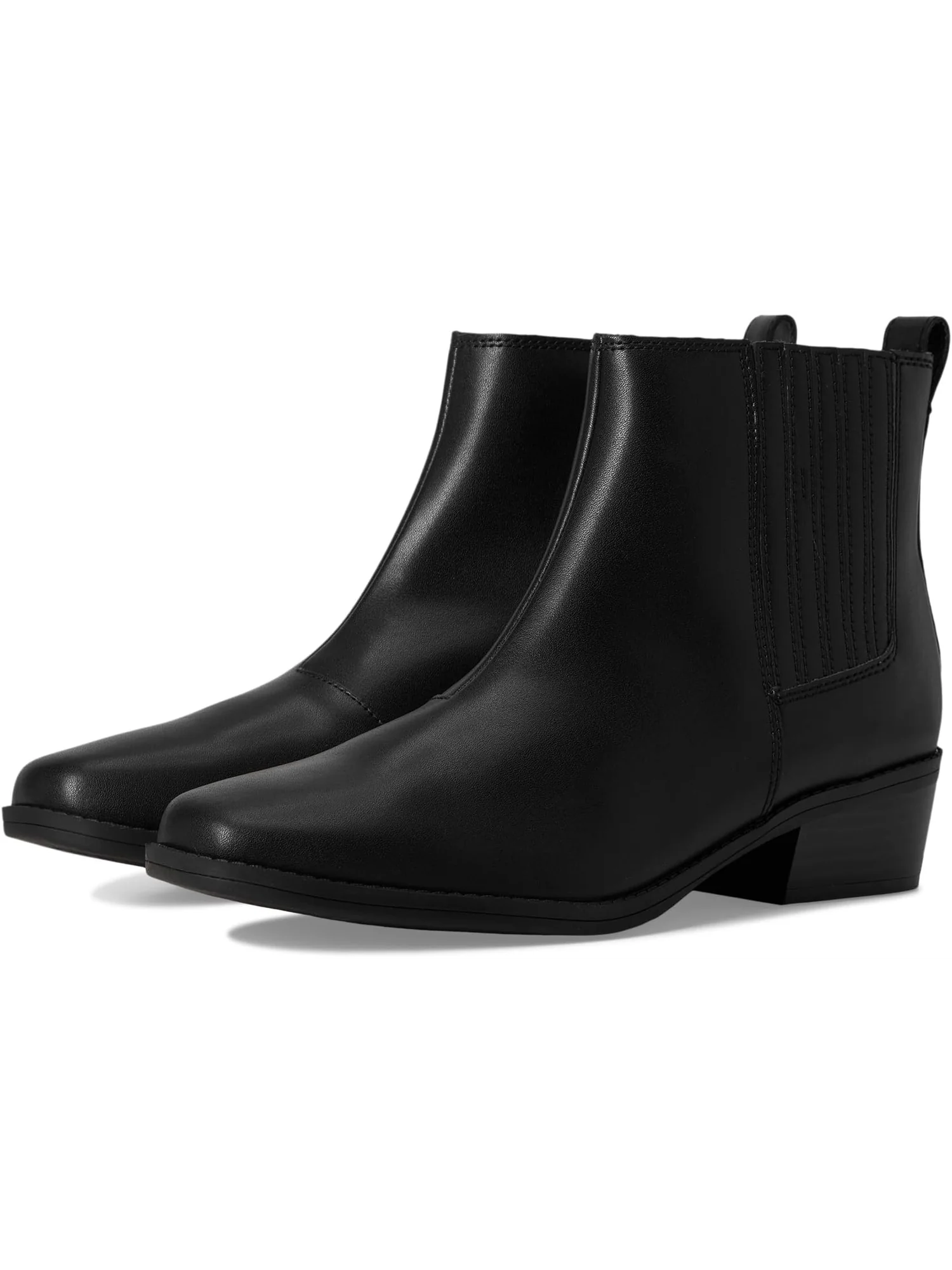 Ботинки женские Clarks Danyelle Skip кожаные на блочном каблуке — 1