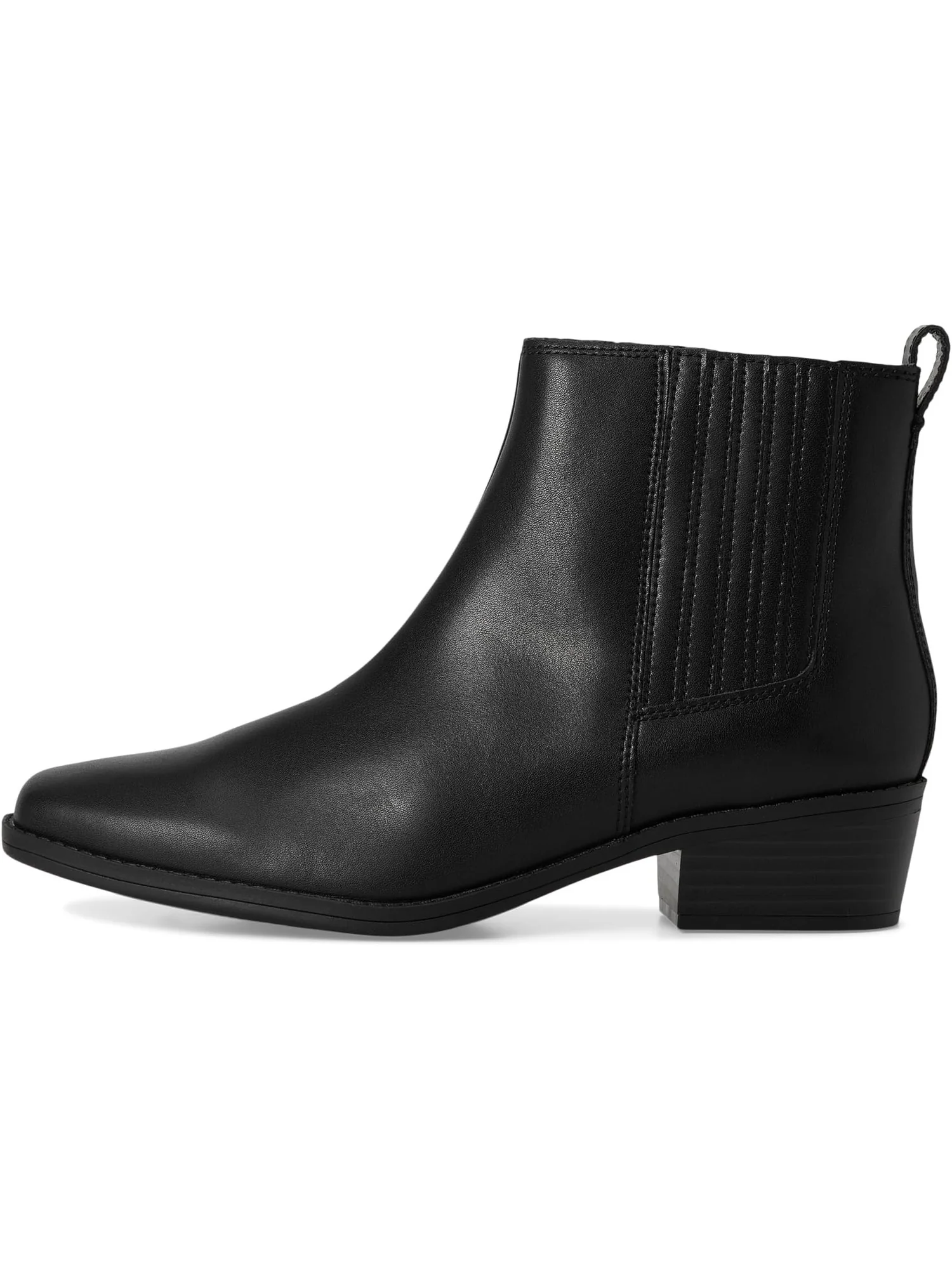 Ботинки женские Clarks Danyelle Skip кожаные на блочном каблуке — 4
