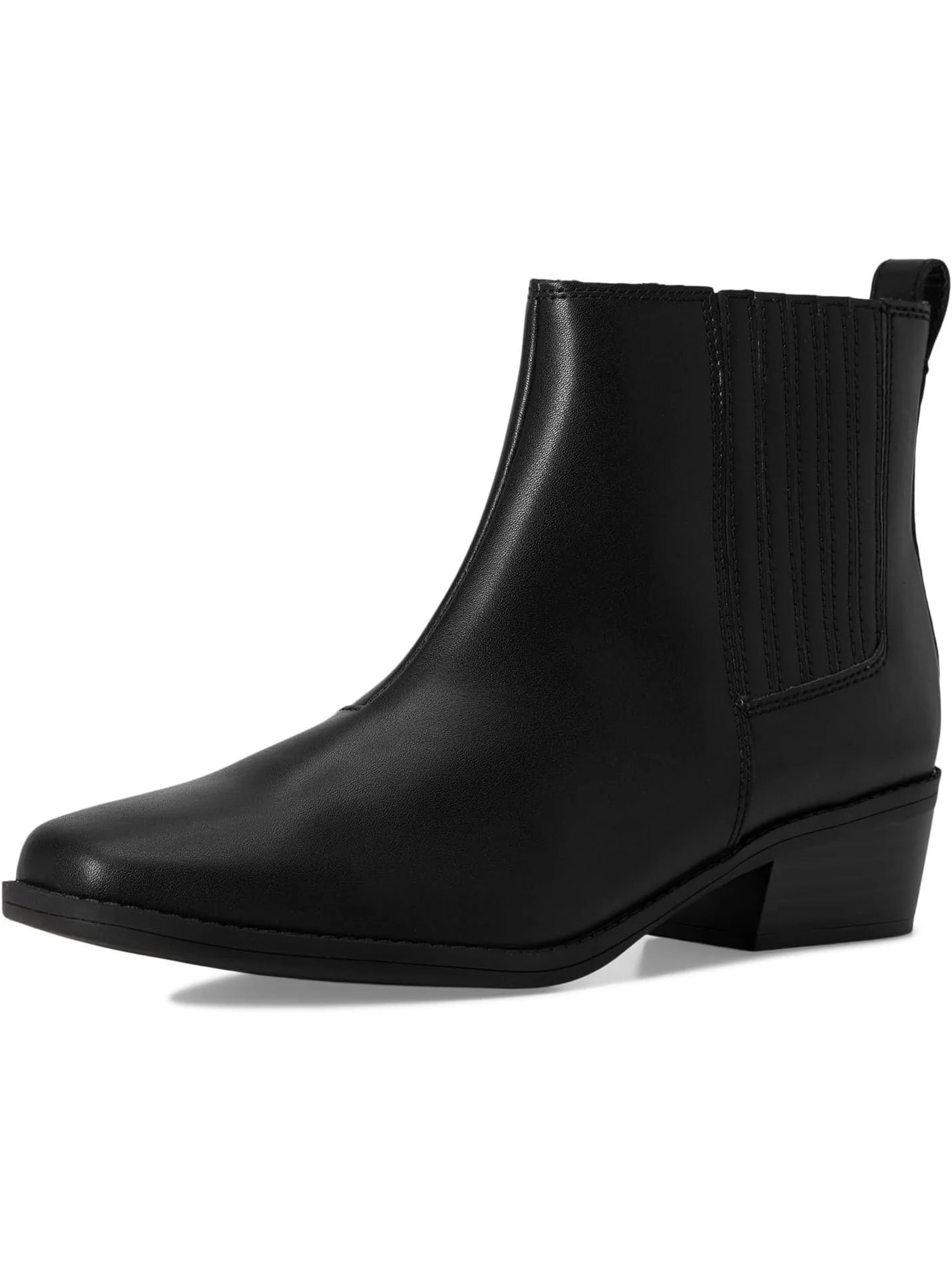 Ботинки женские Clarks Danyelle Skip кожаные на блочном каблуке — 7