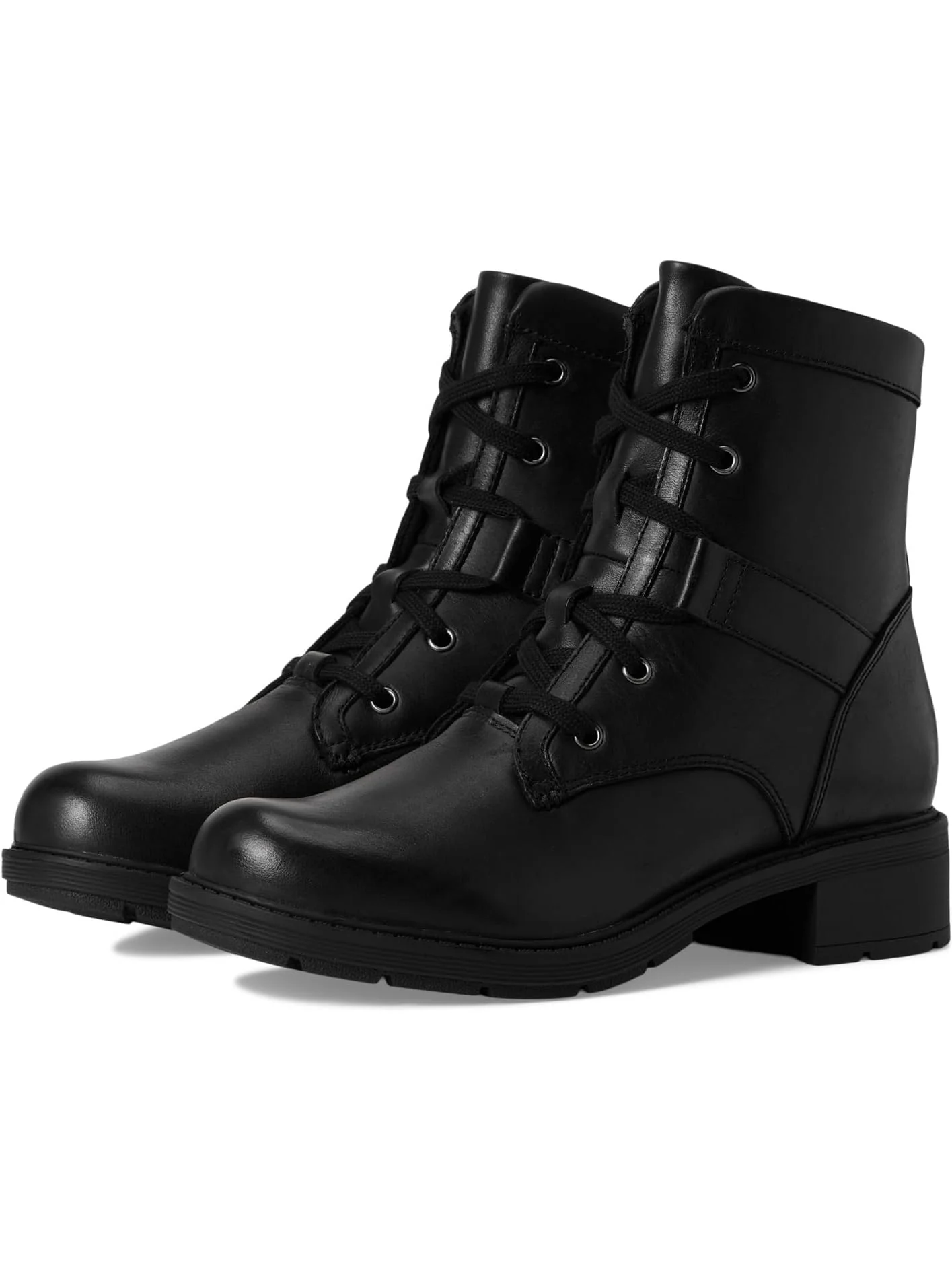 Ботинки женские Clarks Hearth Parker кожаные на шнуровке — 1