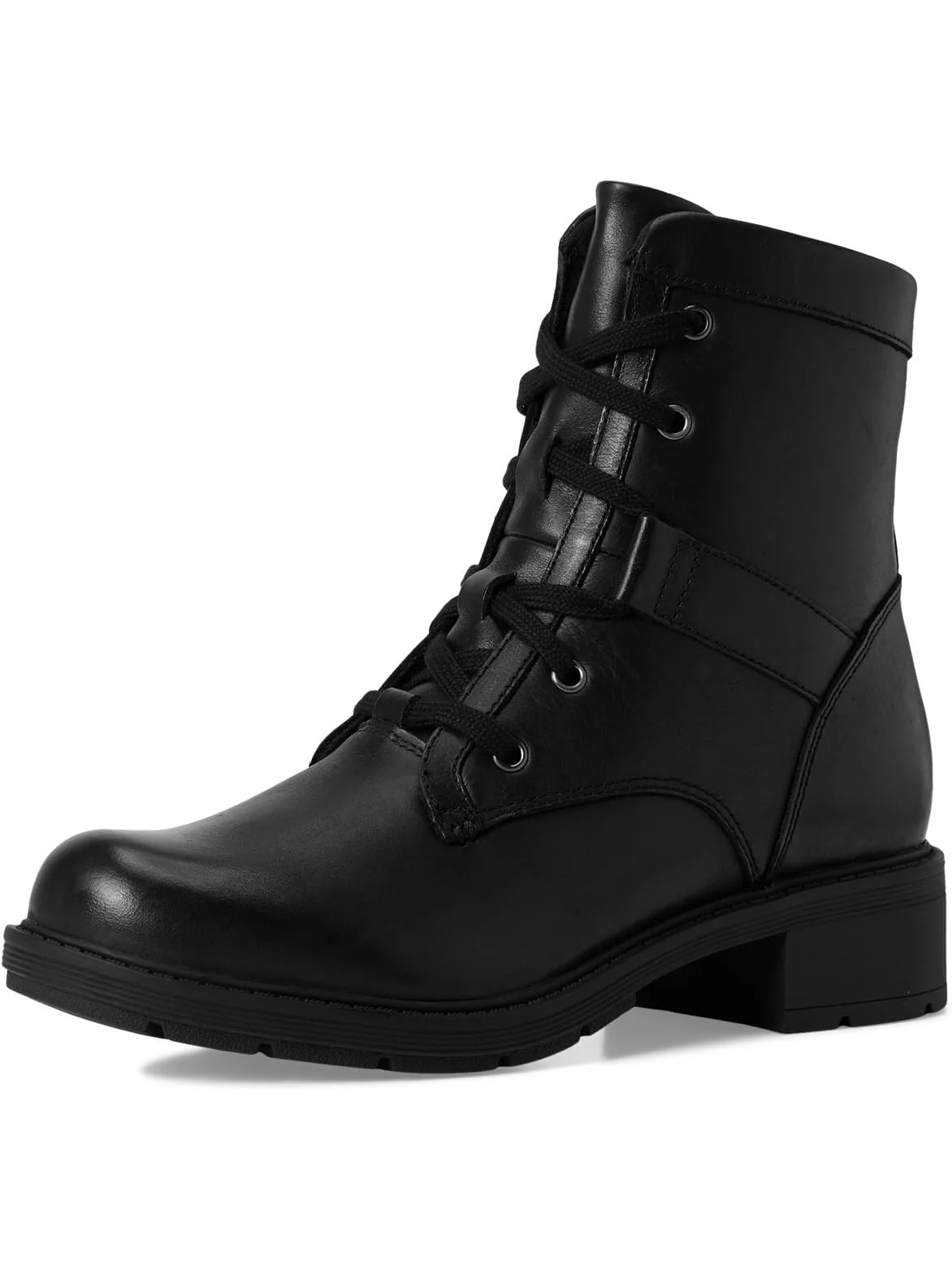 Ботинки женские Clarks Hearth Parker кожаные на шнуровке — 7