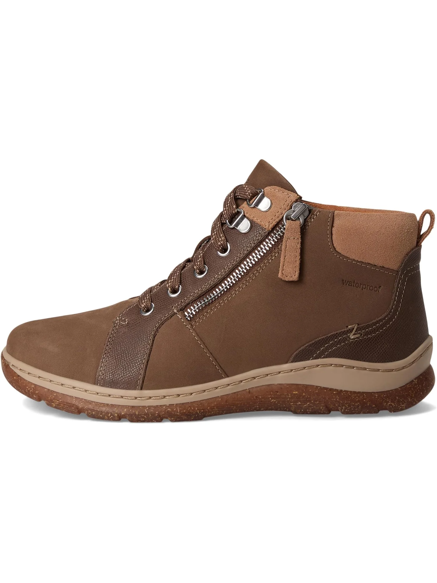 Ботинки женские Clarks Orlene Top водонепроницаемые из нубука — 4