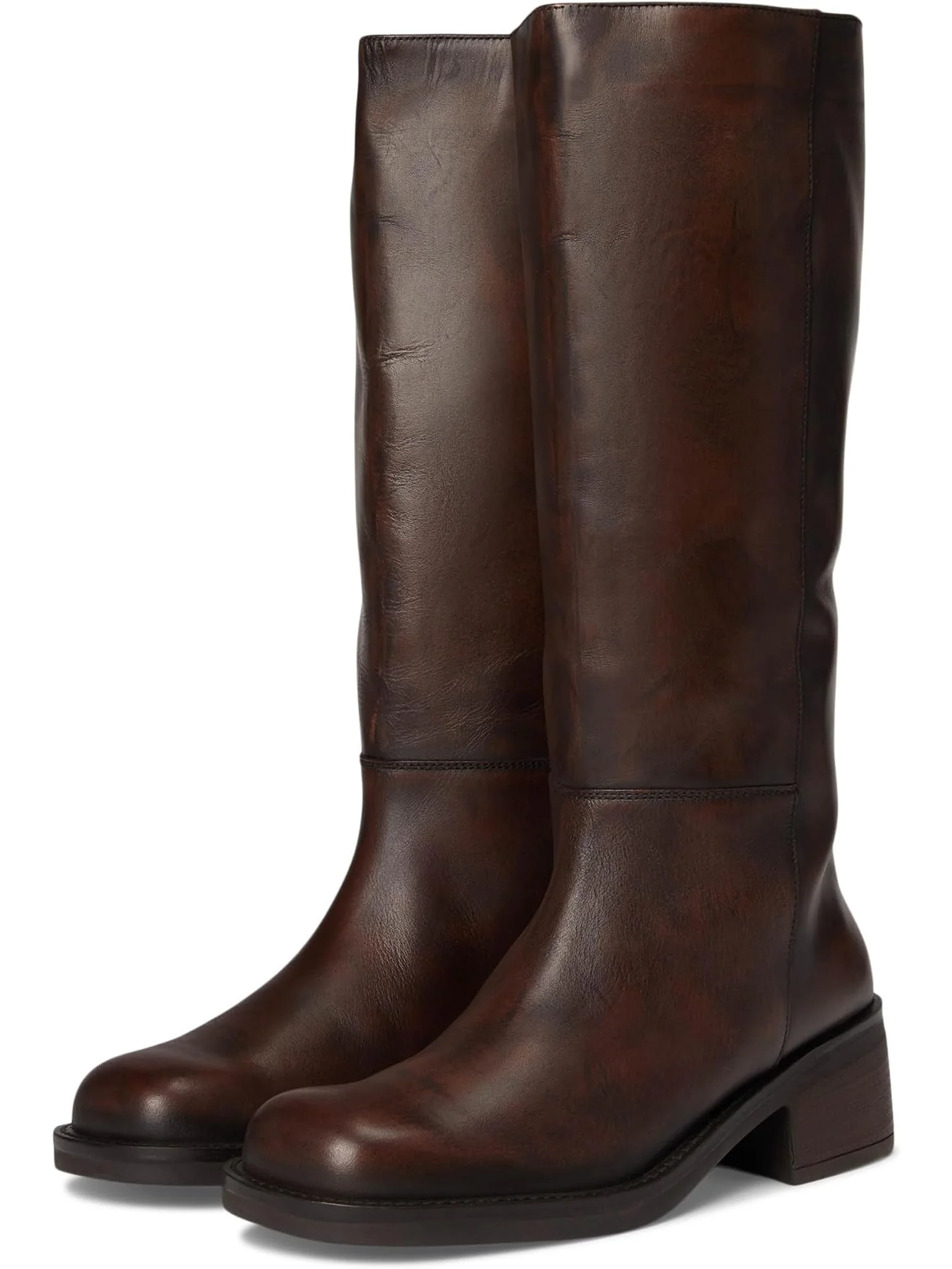 Ботинки Free People Dana Distressed Pull-on Boots, цвет Dried Tobacco Distrr — 1