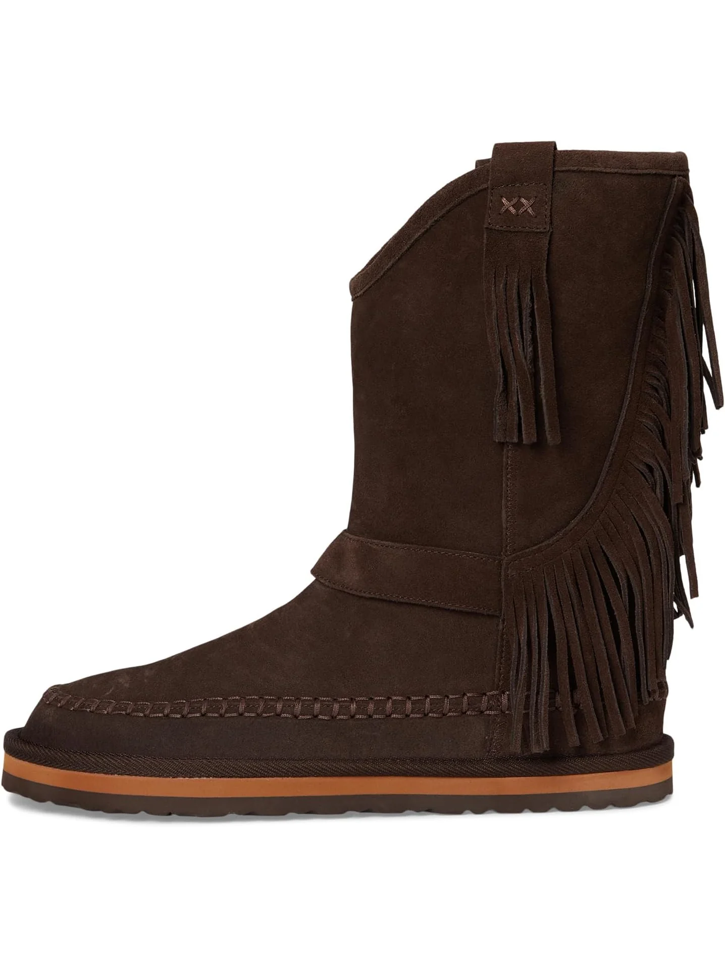 Ботинки Free People Faye Fringe Pull On Boots — 4