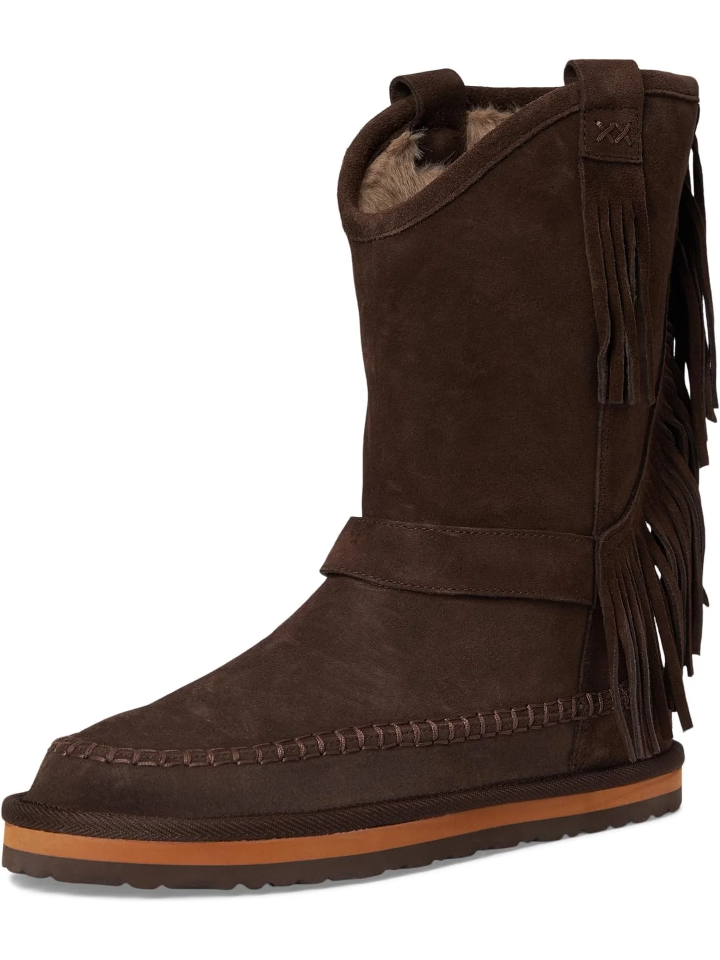 Ботинки Free People Faye Fringe Pull On Boots — 7