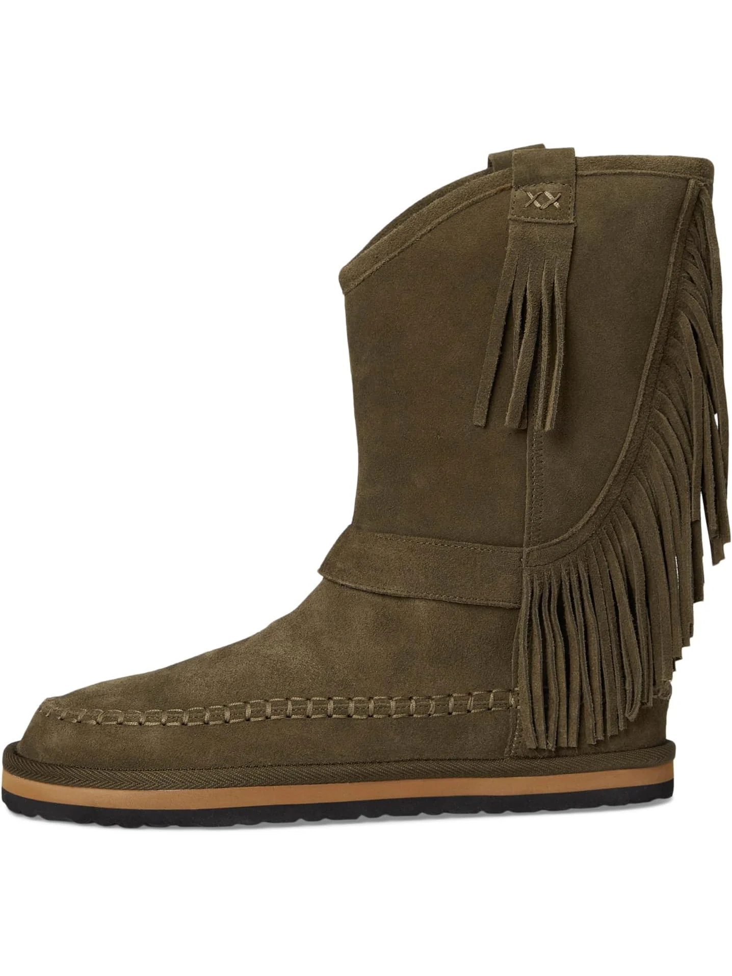 Ботинки Free People Women's Faye Fringe Pull-On Boots — 4
